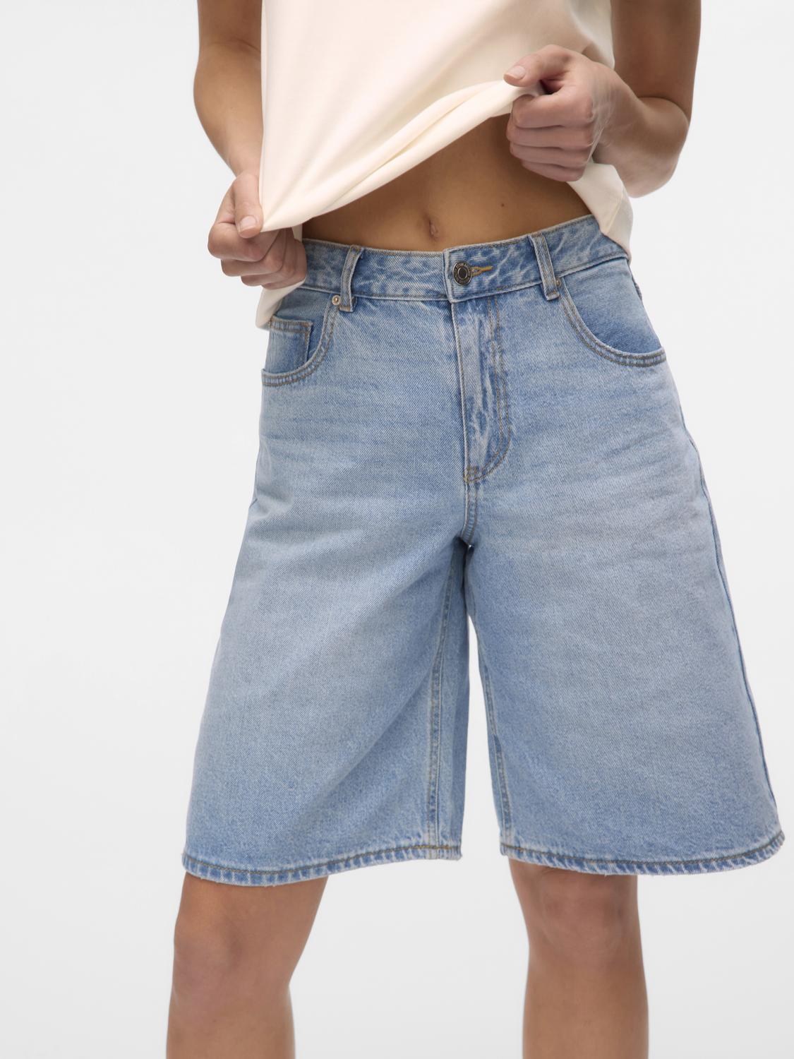 VMRAILA Shorts - Light Blue Denim - VERO MODA & VILA Bergvik