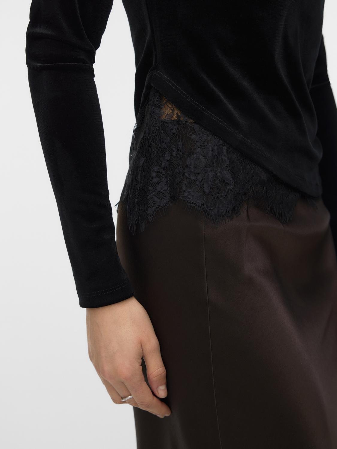 VMRIKKE Top - Black - VERO MODA & VILA Bergvik
