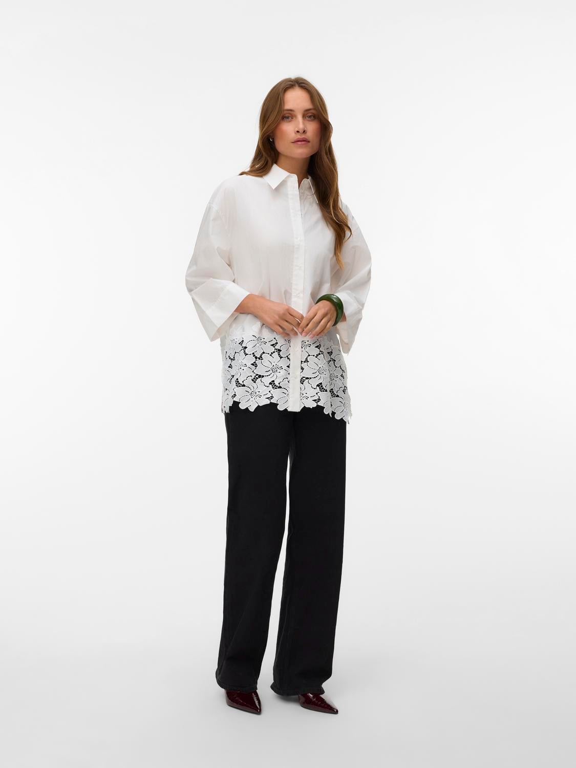 VMRITTA Shirt - Snow White - VERO MODA & VILA Bergvik