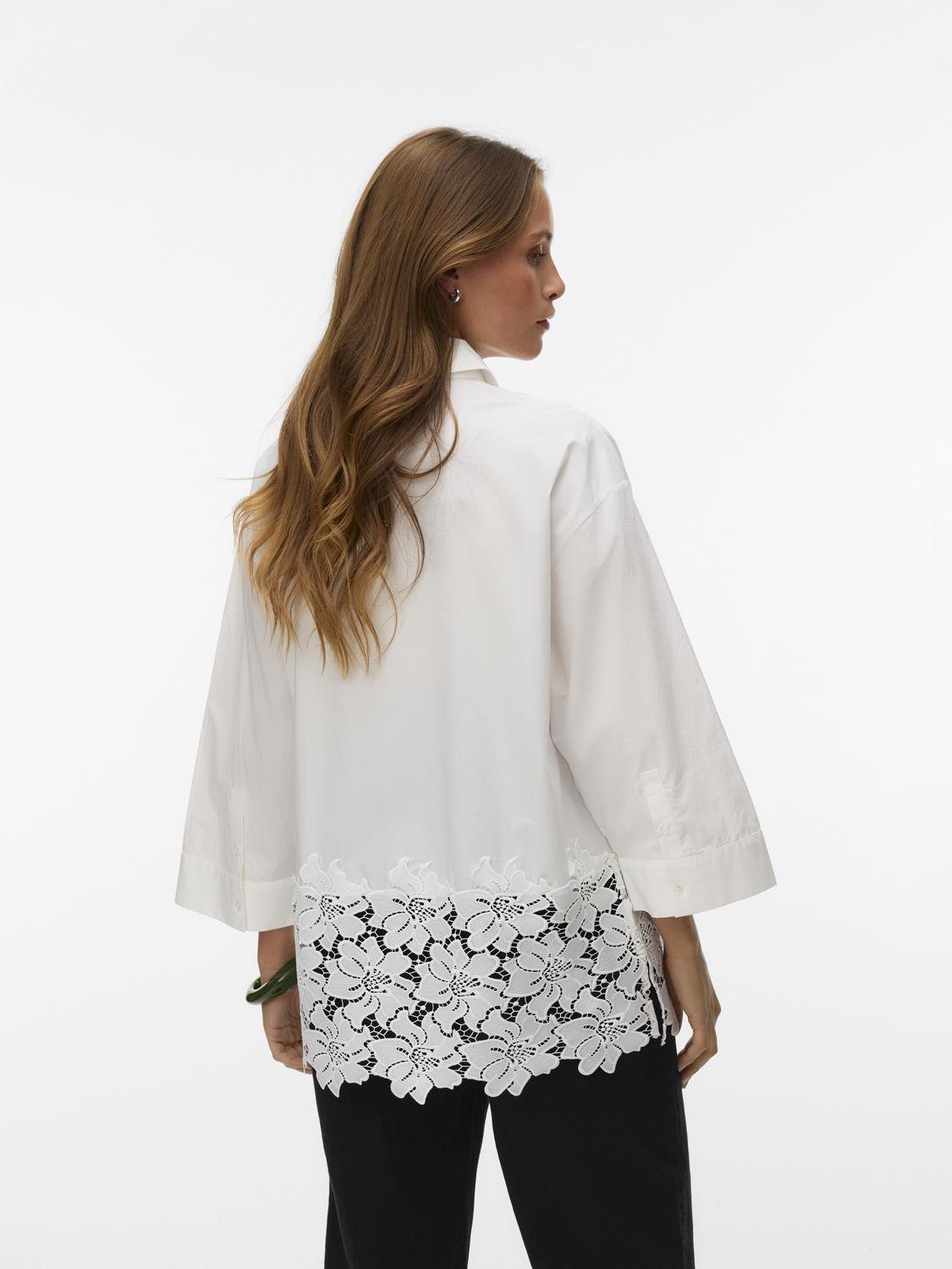 VMRITTA Shirt - Snow White - VERO MODA & VILA Bergvik