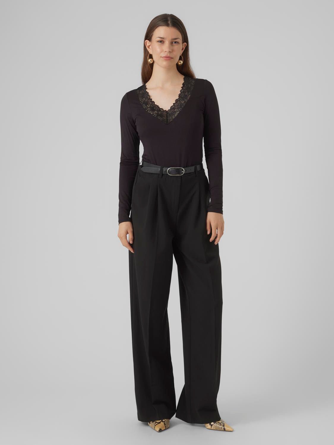 VMROSA Top - Black - VERO MODA & VILA Bergvik