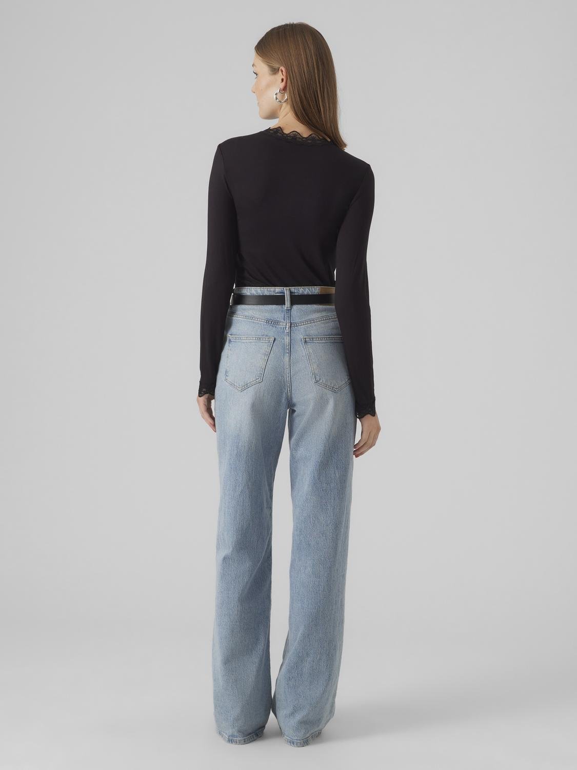 VMROSA Top - Black - VERO MODA & VILA Bergvik
