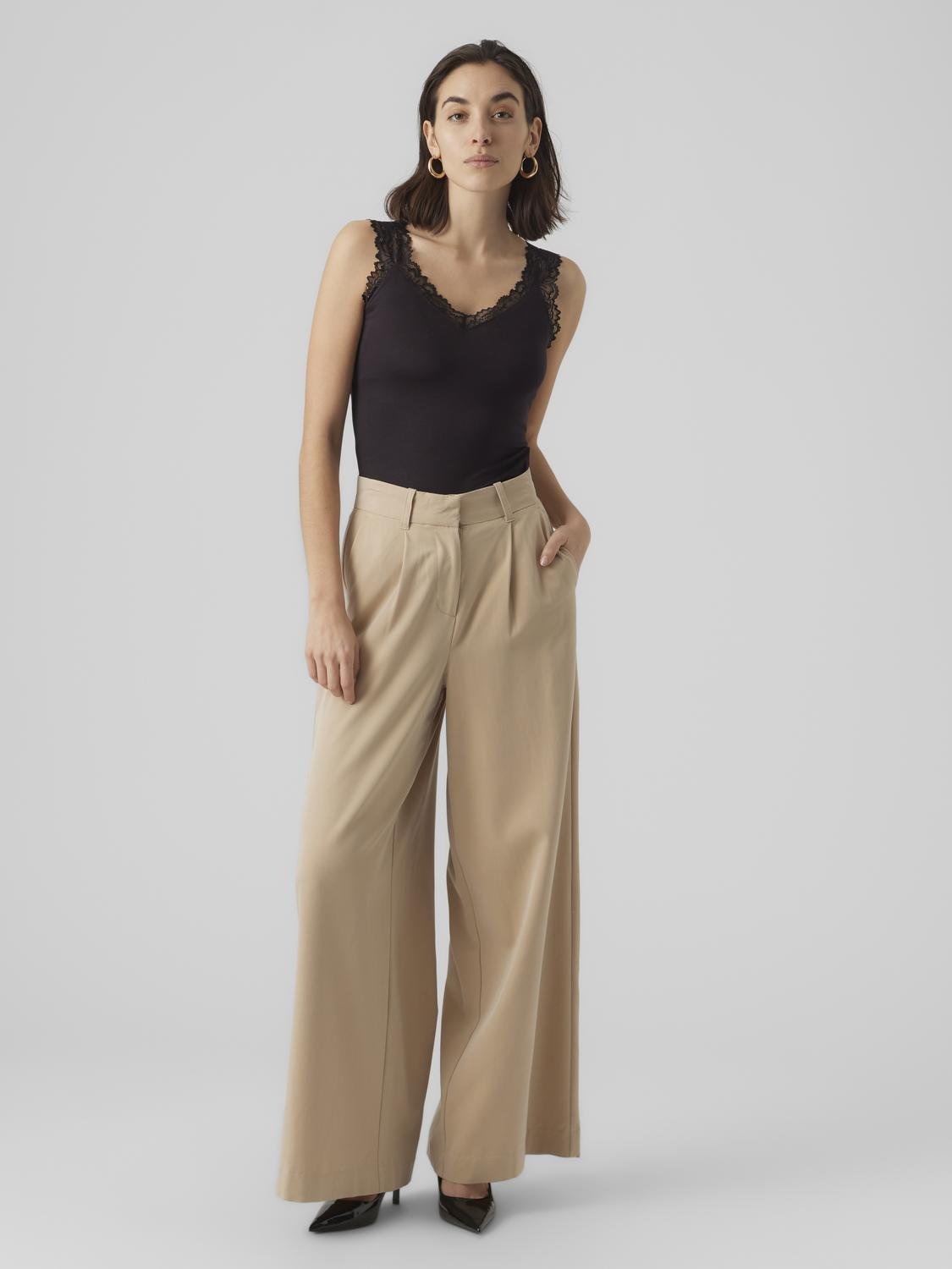 VMROSA Top - Black - VERO MODA & VILA Bergvik