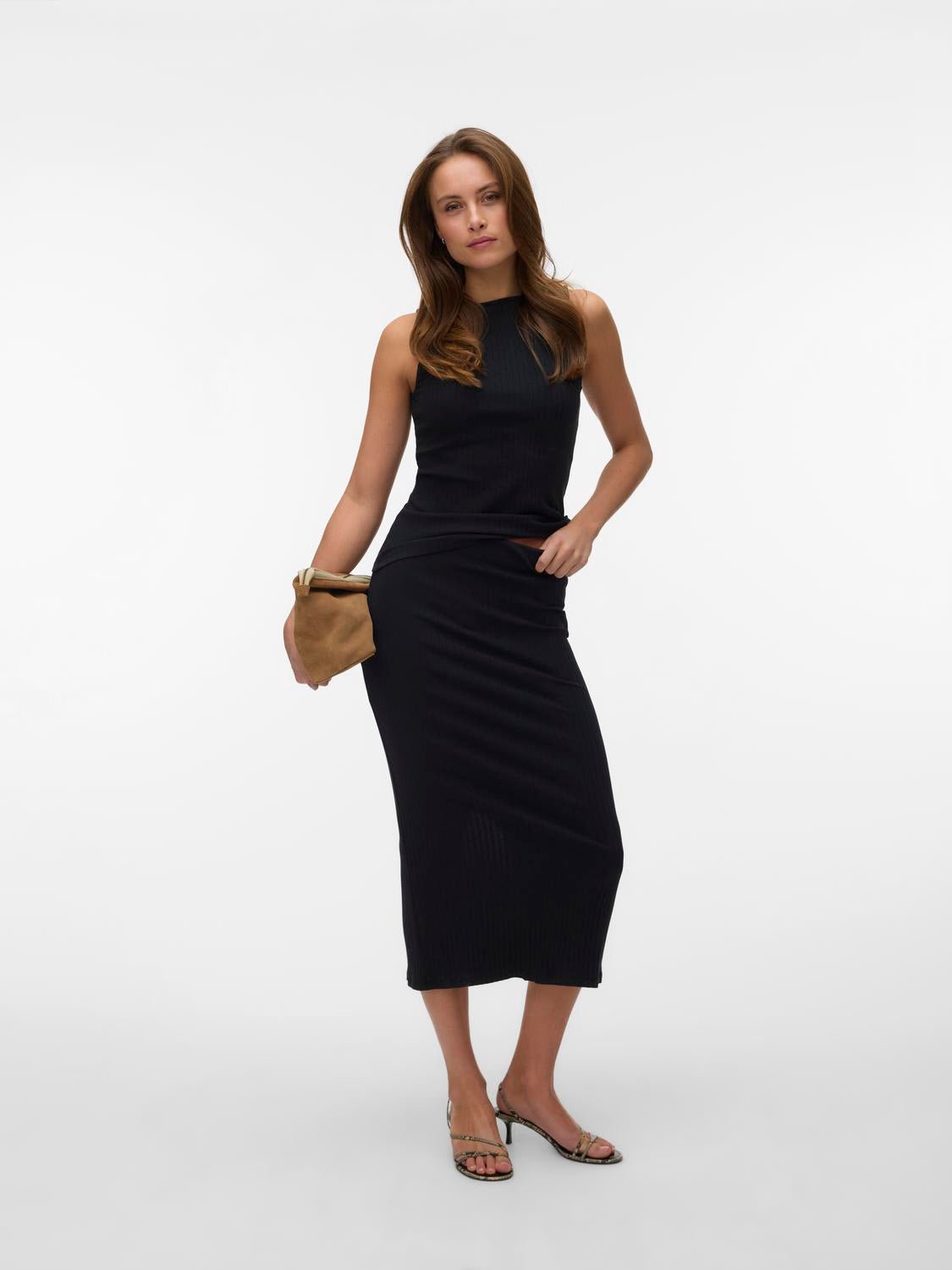 VMRUBY Long Skirt - Black - VERO MODA & VILA Bergvik