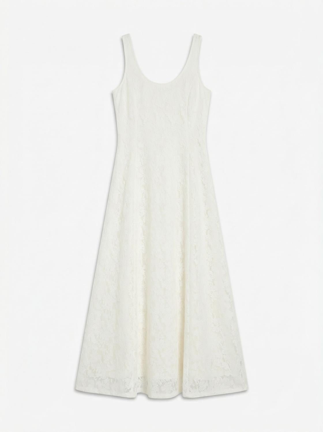 VMSALINA Long Dress - Cloud Dancer - VERO MODA & VILA Bergvik