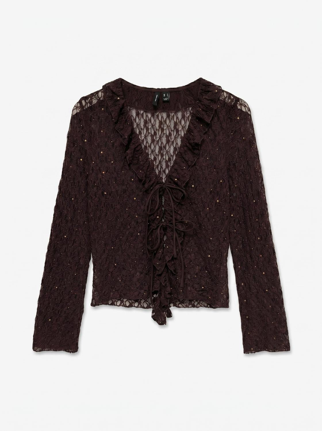 VMSARA Top - Chocolate Brown - VERO MODA & VILA Bergvik