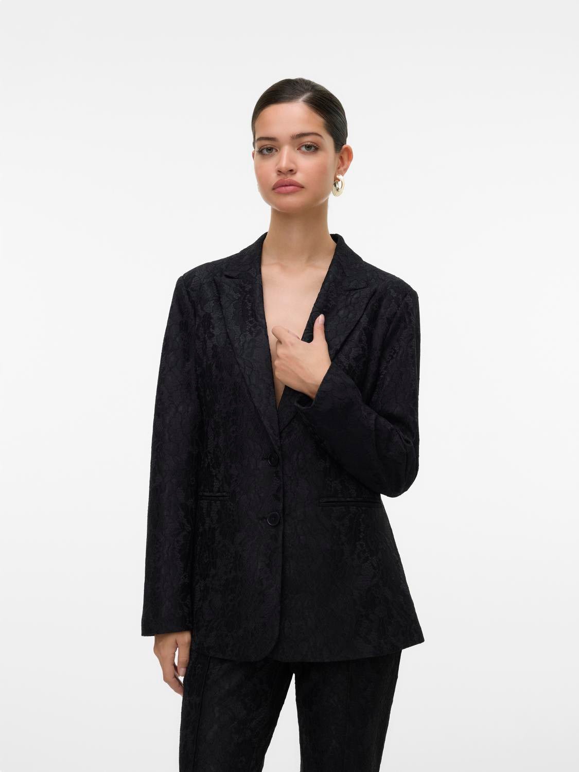 VMSCARLY Blazer - Black - VERO MODA & VILA Bergvik