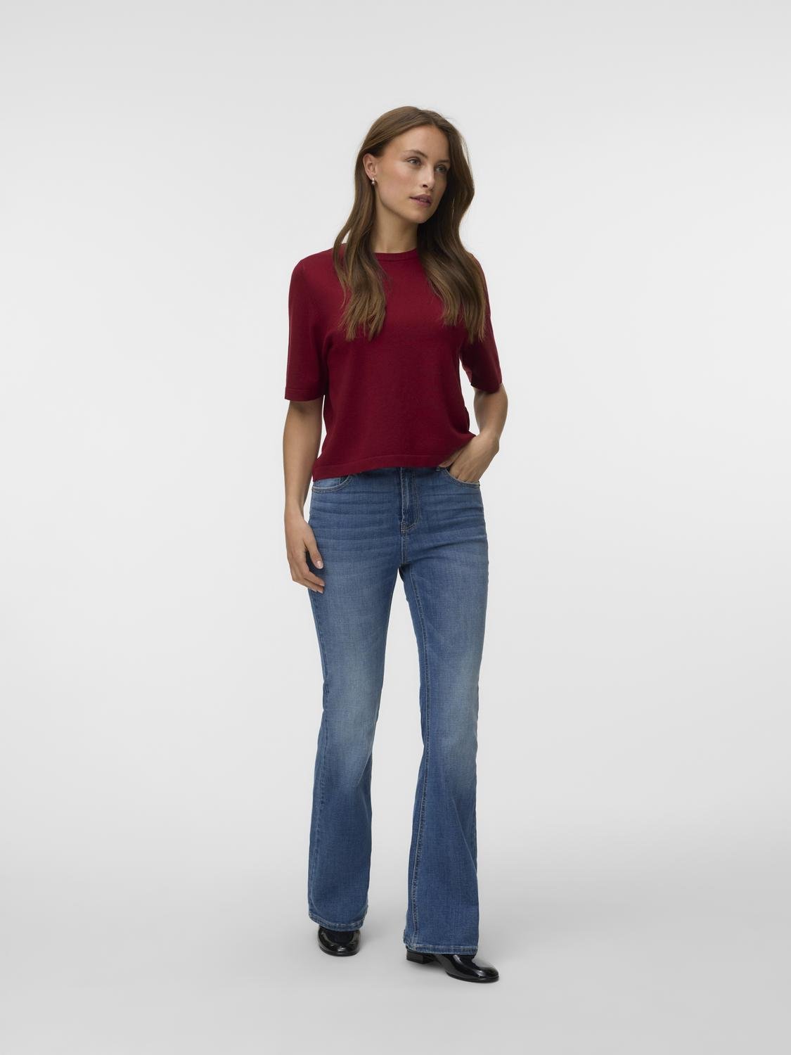 VMSILJE Pullover - Biking Red - VERO MODA & VILA Bergvik