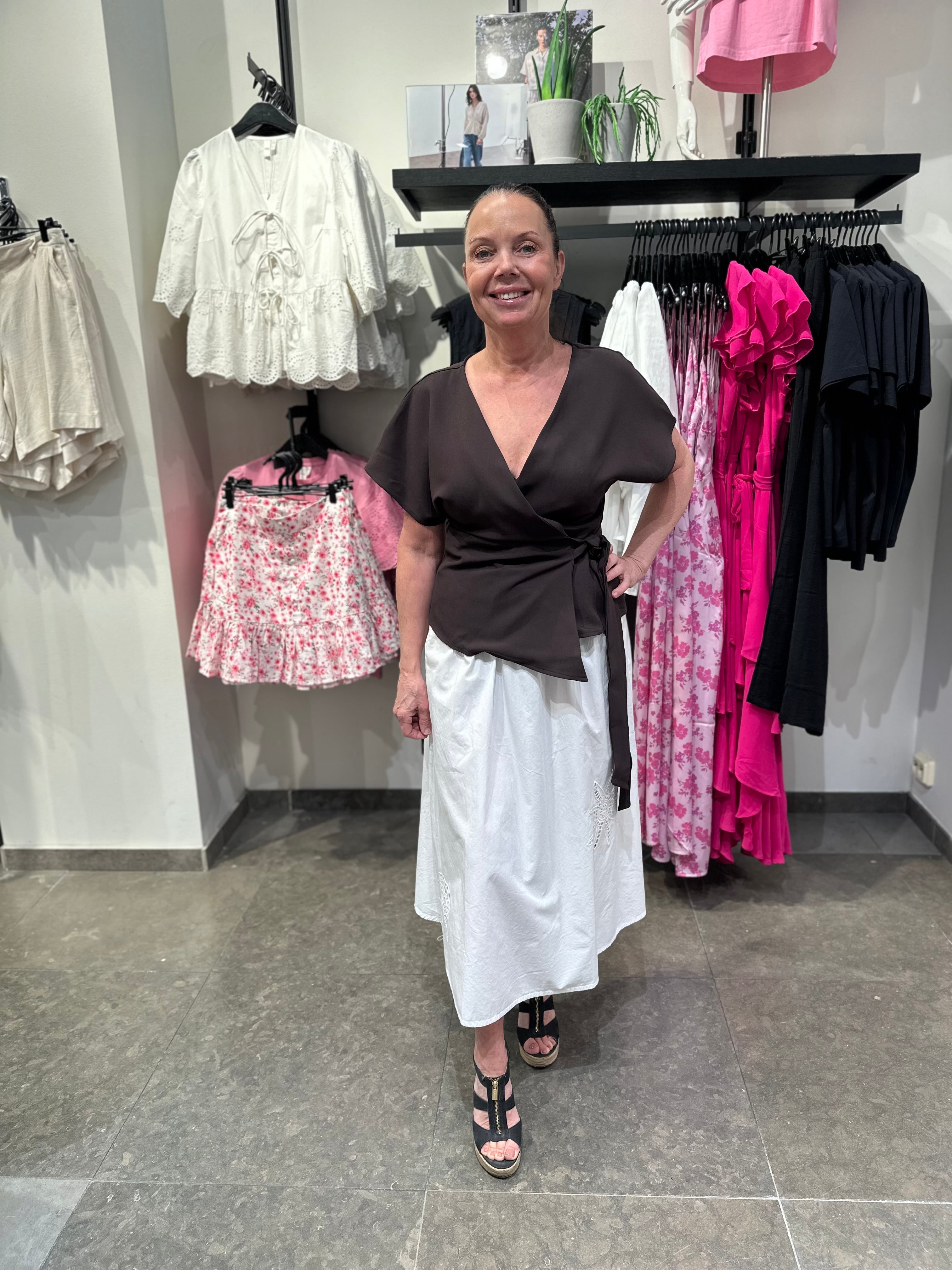 VMSONJA Top - Chocolate Torte - VERO MODA & VILA Bergvik