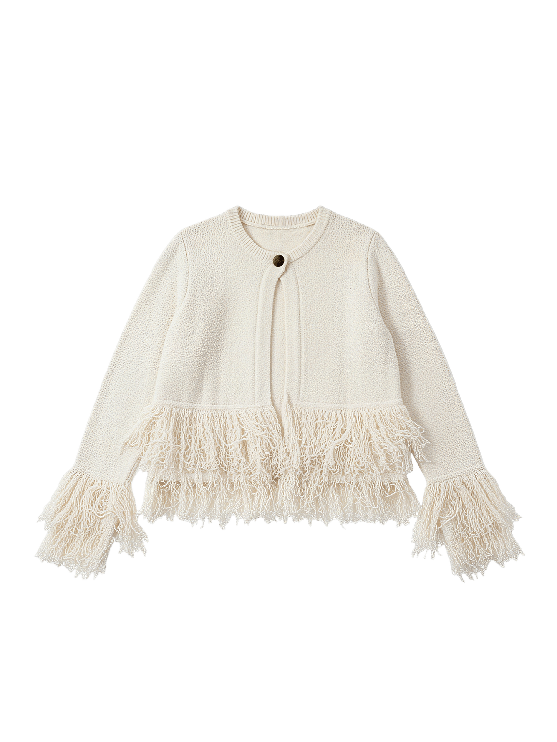 VMSUNNY Knitted Cardigan - Ecru - VERO MODA & VILA Bergvik