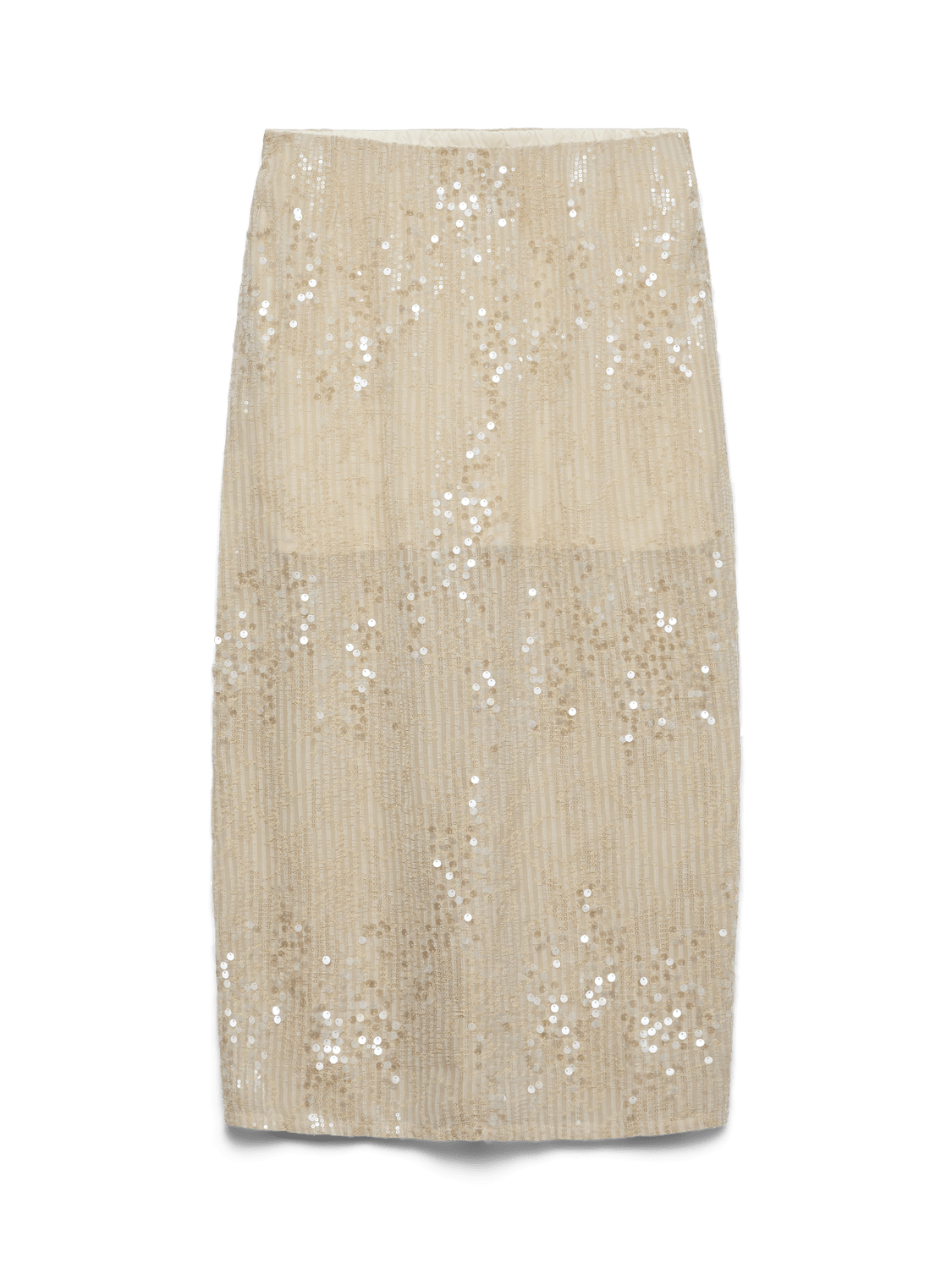 VMSUS Midi Skirt - Cement - VERO MODA & VILA Bergvik