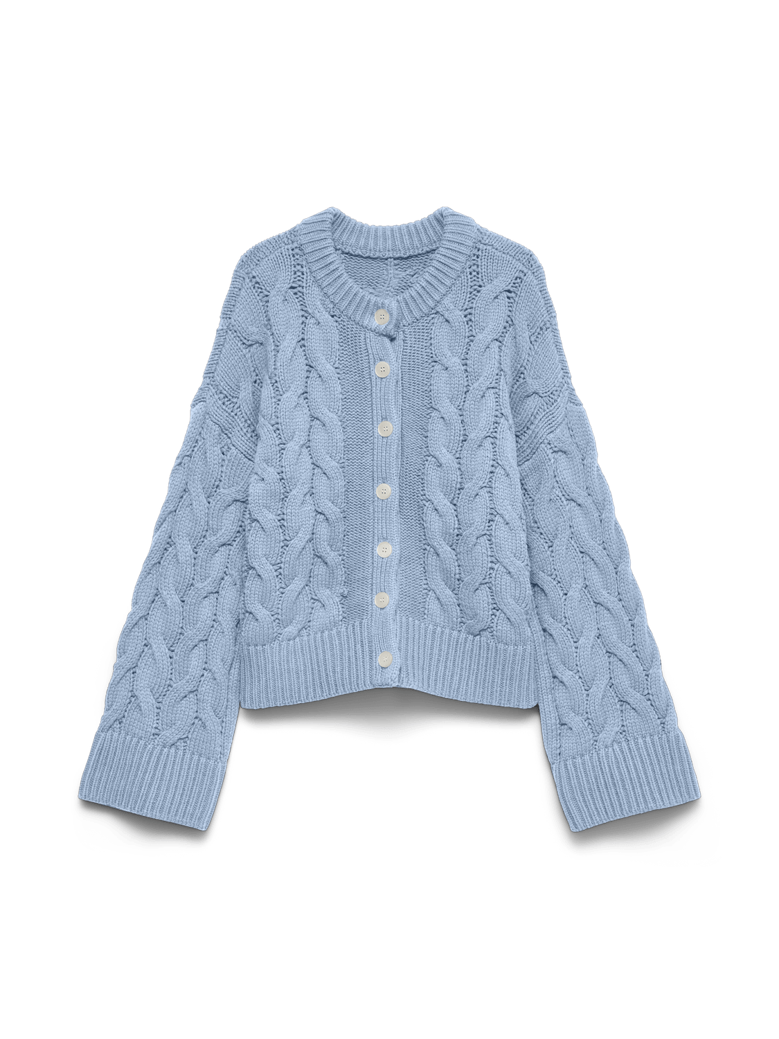 VMSVEA Knit Cardigan - Cashmere Blue - VERO MODA & VILA Bergvik