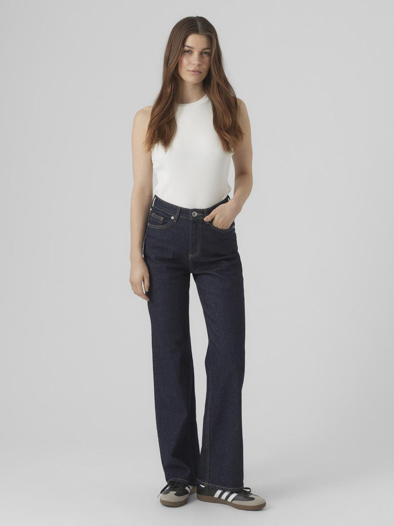 VMTESSA Jeans - Dark Blue Denim - VERO MODA & VILA Bergvik