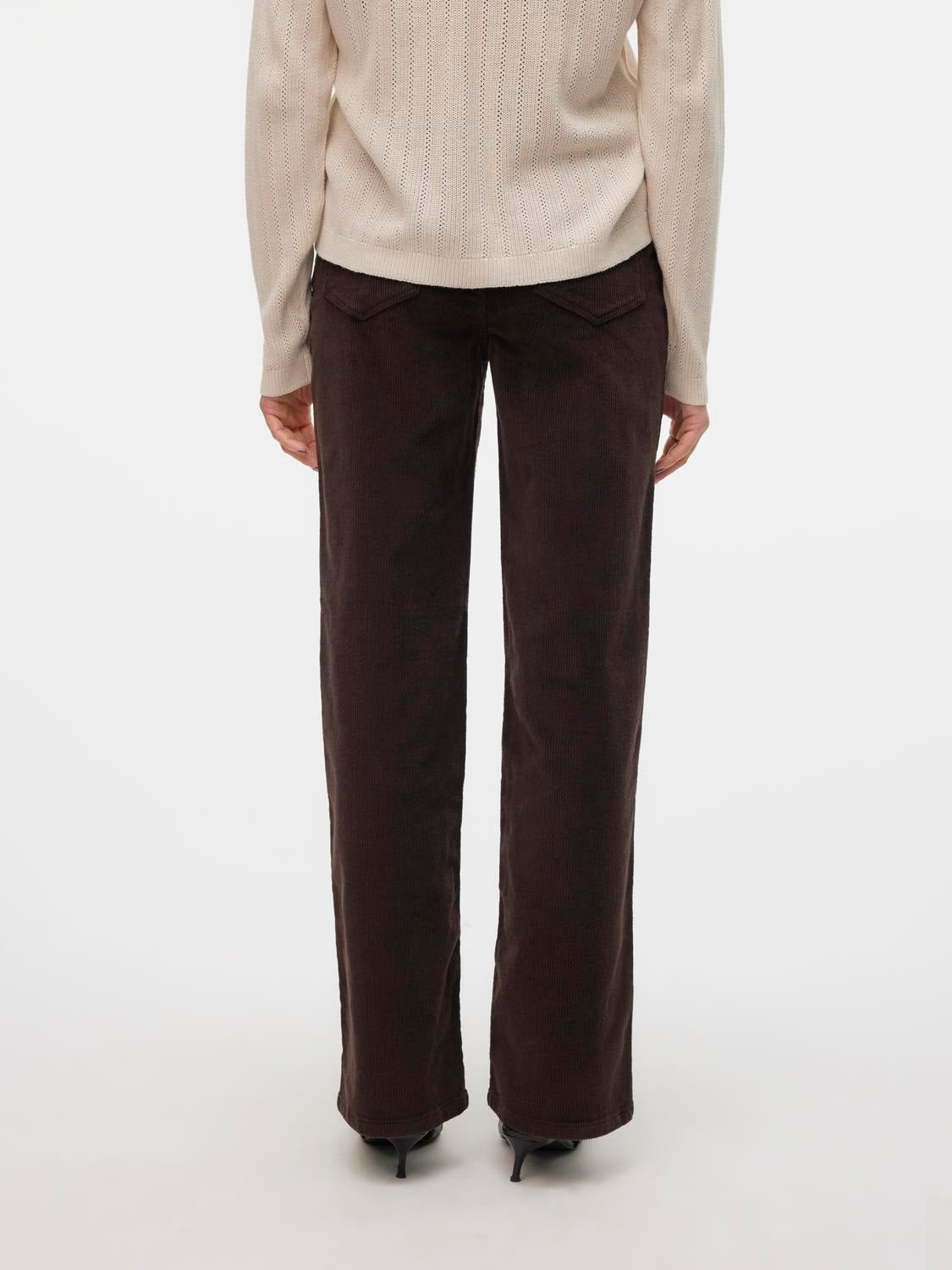 VMTESSA Trousers - Chocolate Torte - VERO MODA & VILA Bergvik