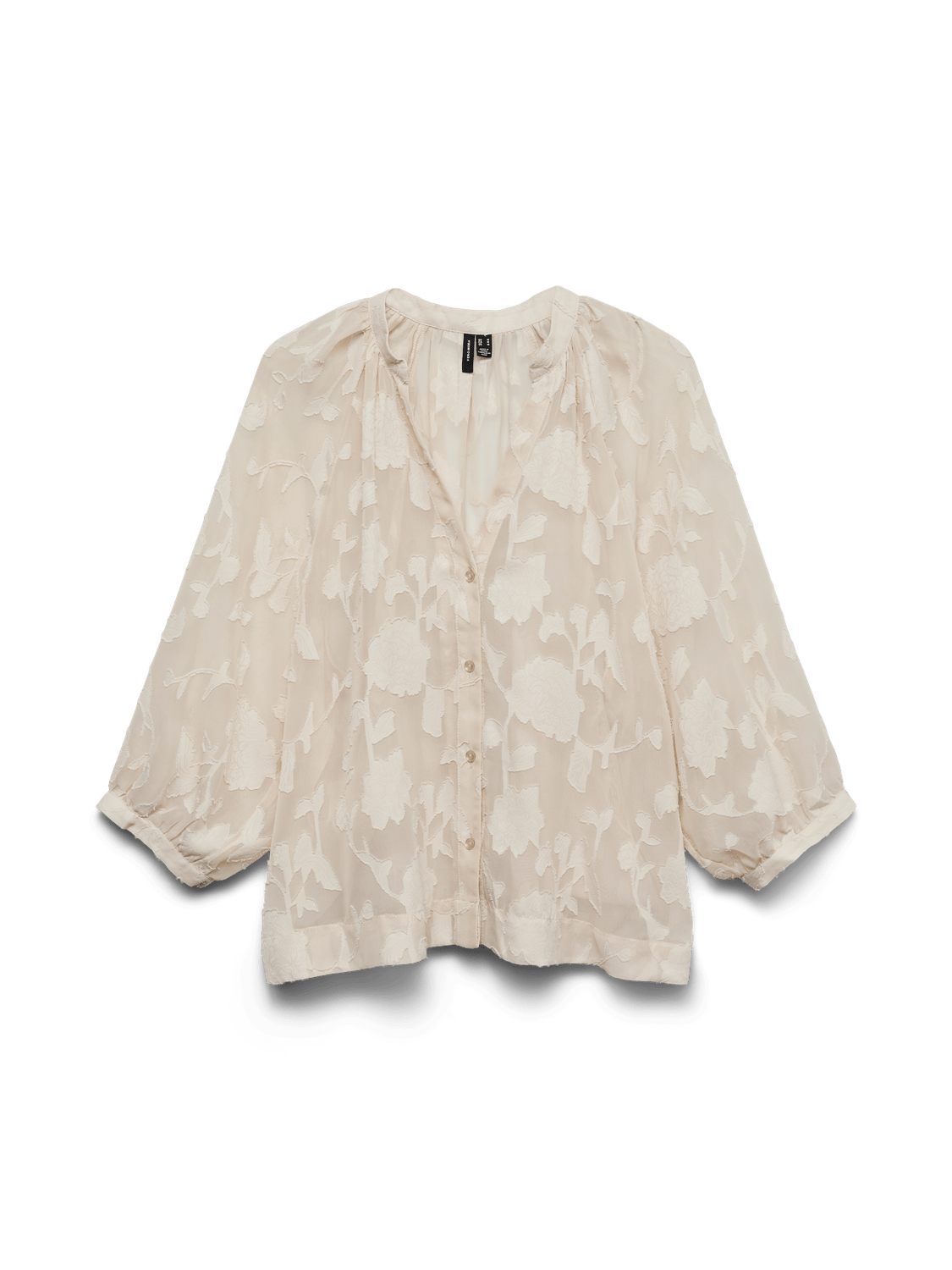 VMTHURSDAY Shirt - Oatmeal - VERO MODA & VILA Bergvik