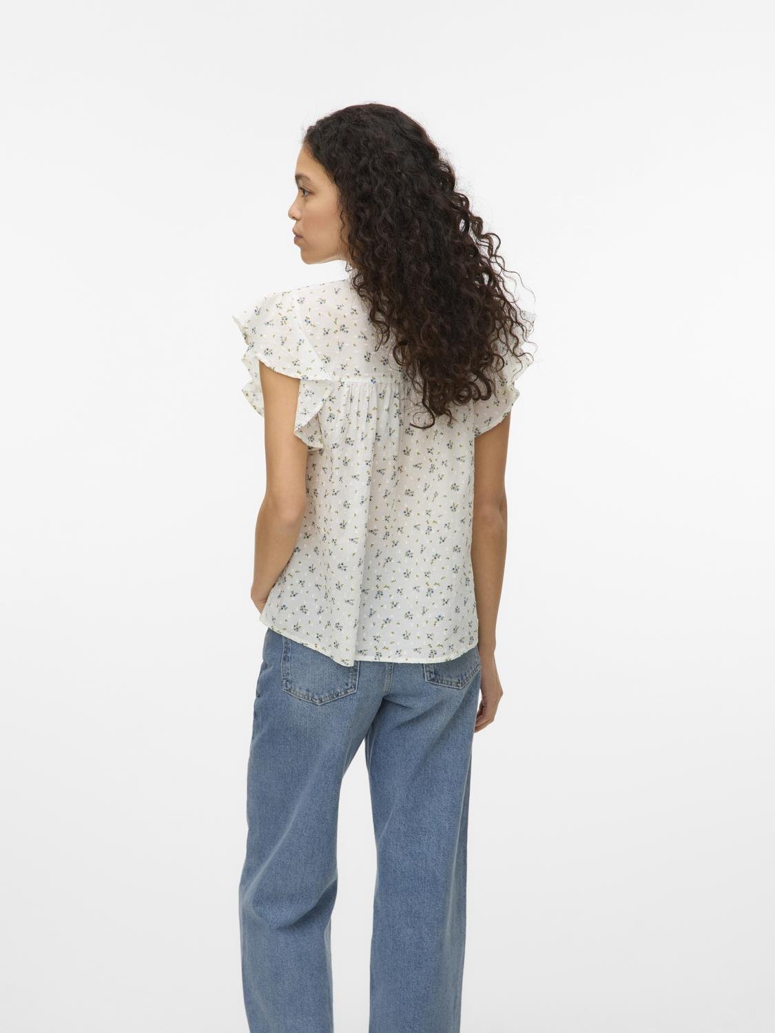 VMTRINE Top - Snow White - VERO MODA & VILA Bergvik
