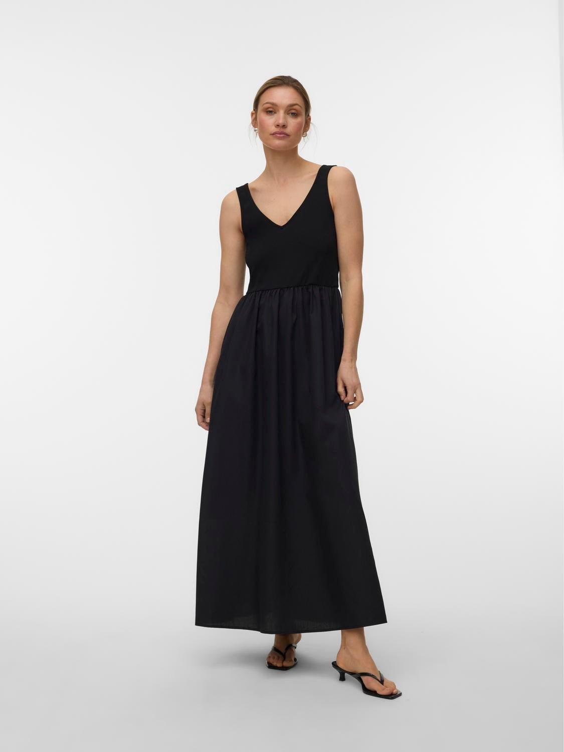 VMVALLY Long Dress - Black - VERO MODA & VILA Bergvik