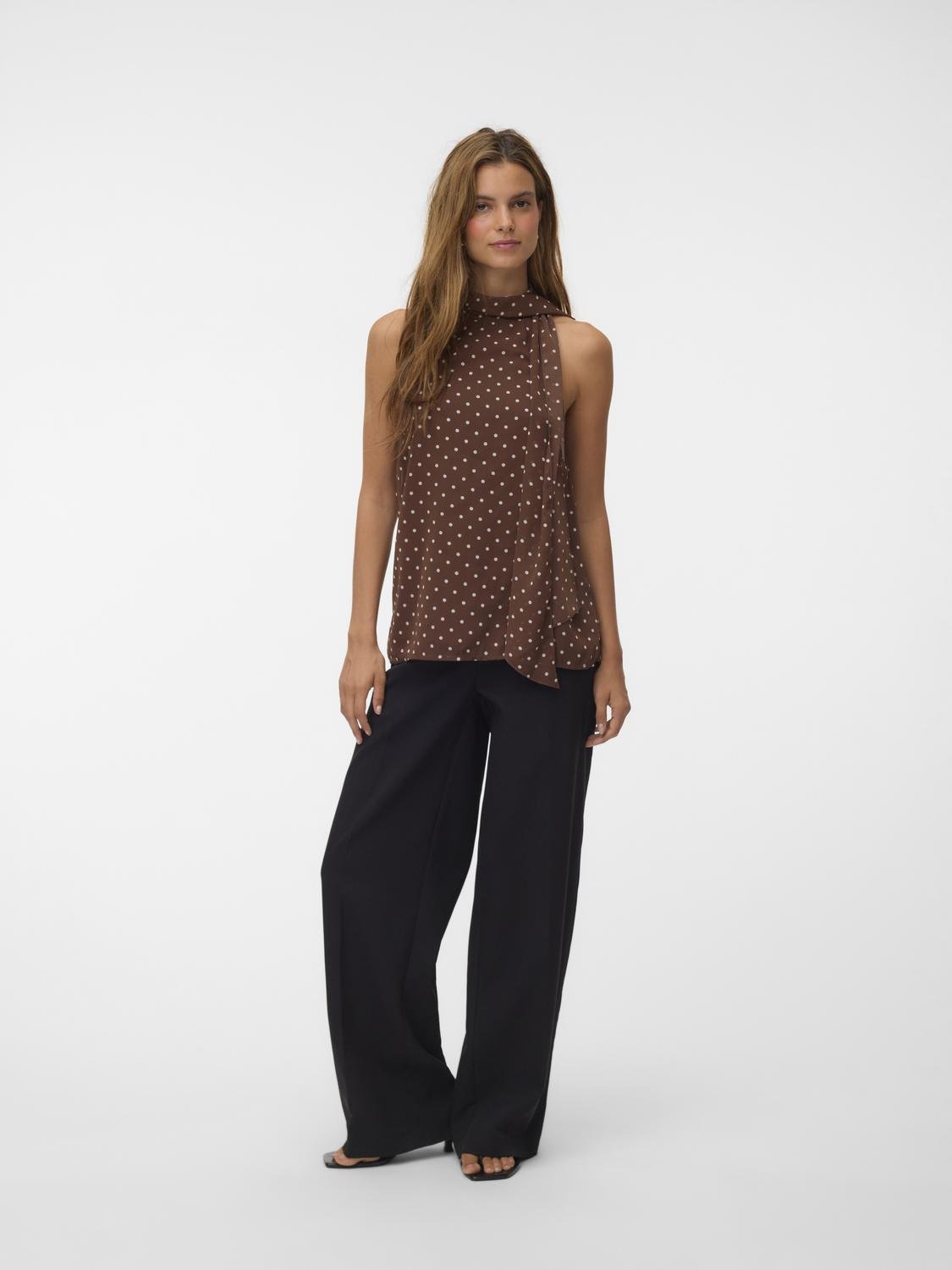VMWILLOW Top - Chocolate Martini - VERO MODA & VILA Bergvik