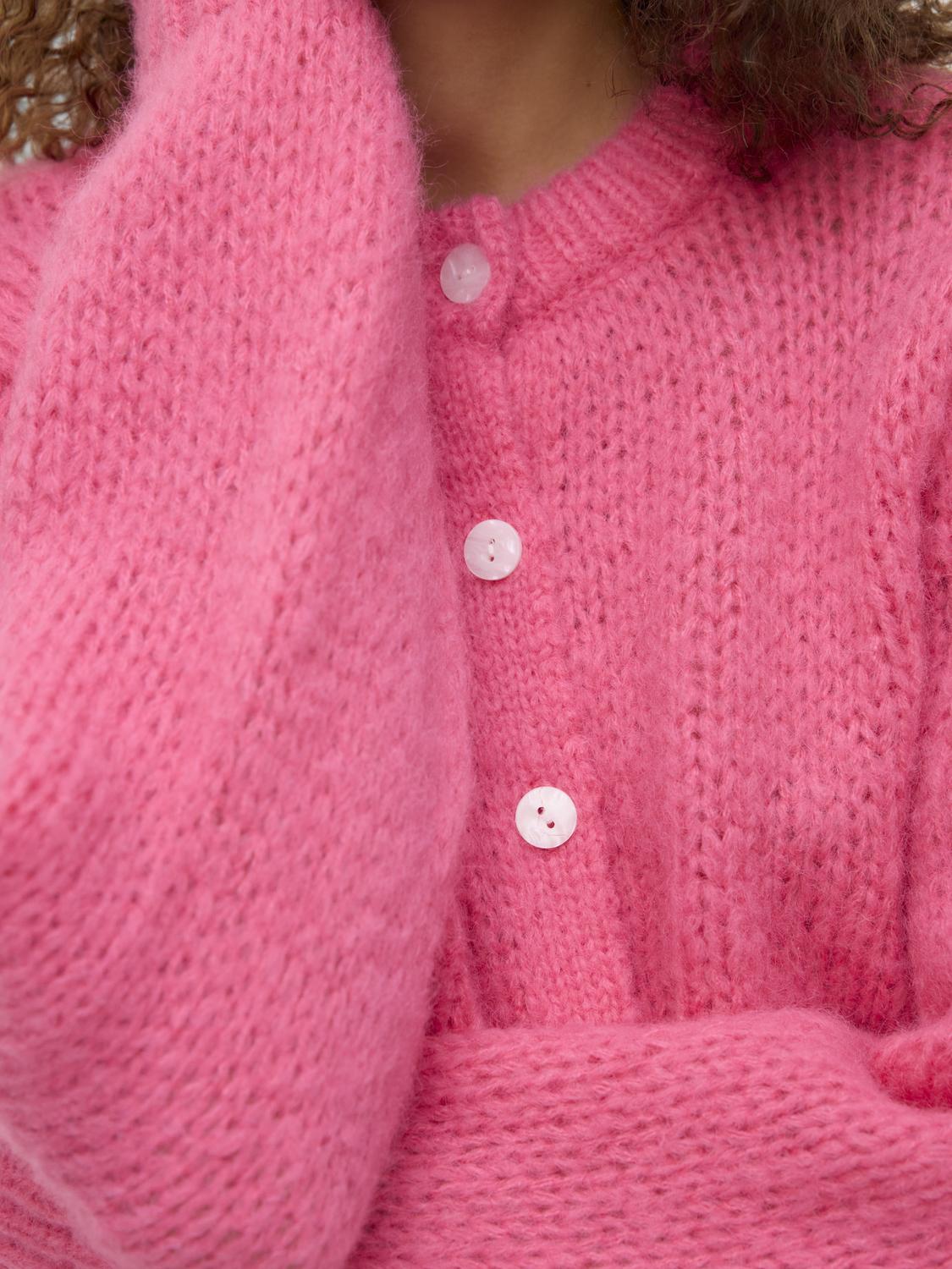 VMWILO Knit Cardigan - Hot Pink - VERO MODA & VILA Bergvik