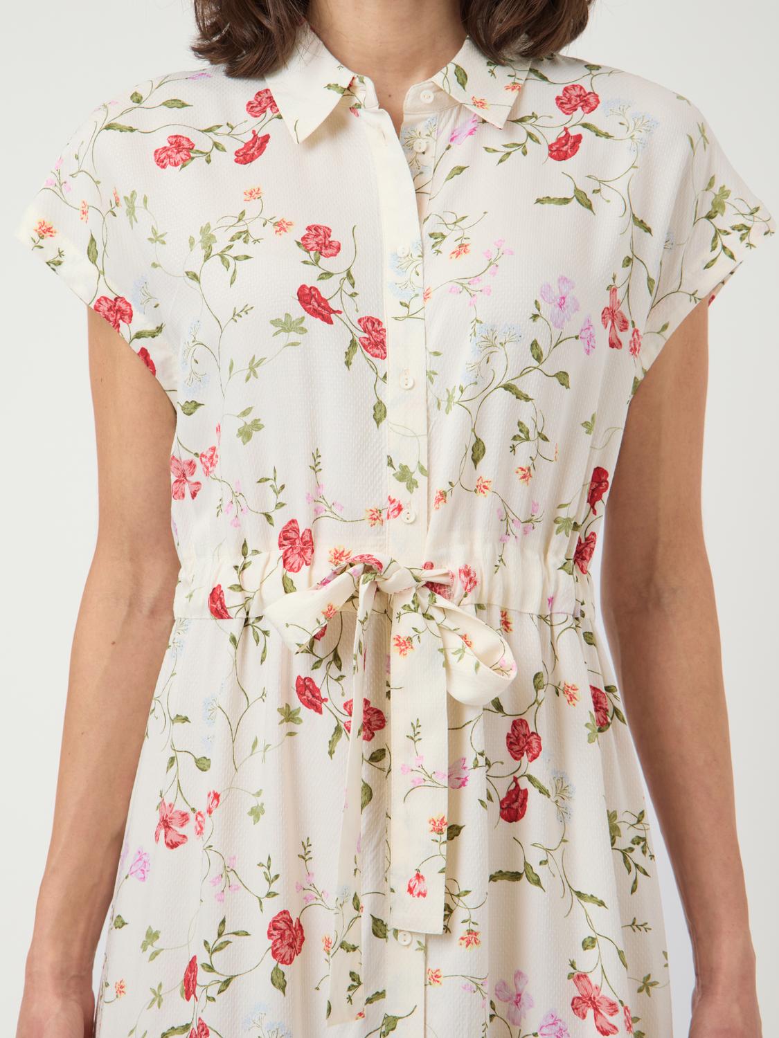 YASASINA Midi Dress - Pristine - VERO MODA & VILA Bergvik