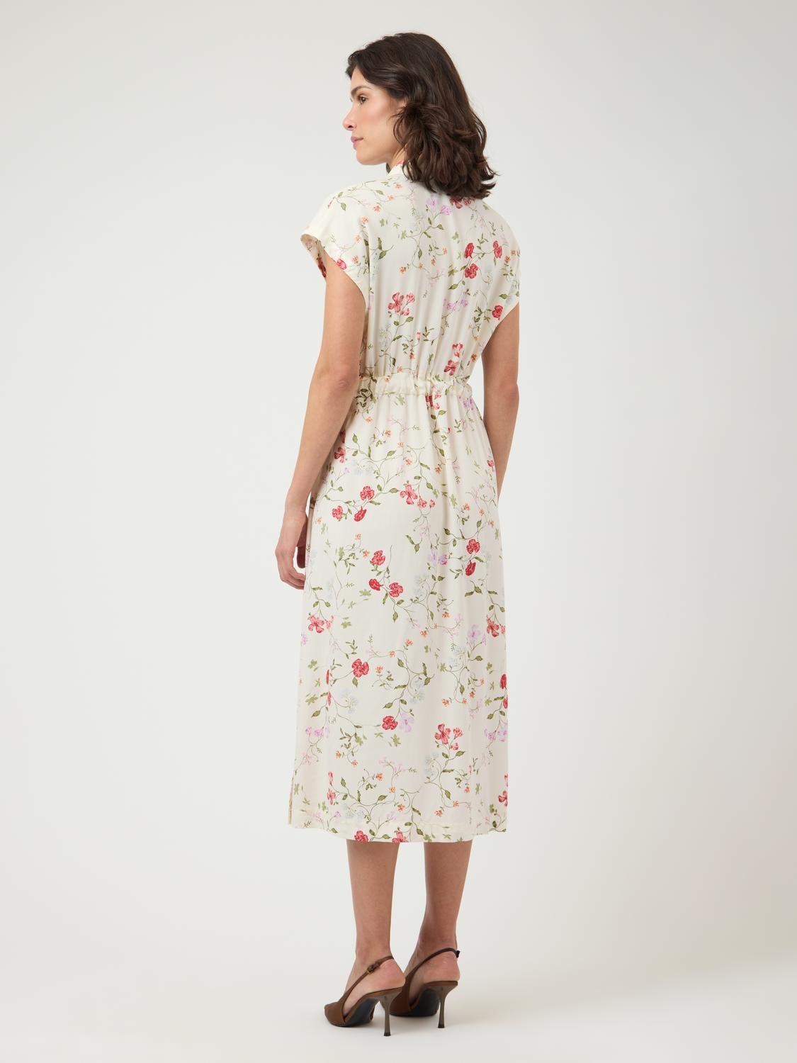 YASASINA Midi Dress - Pristine - VERO MODA & VILA Bergvik