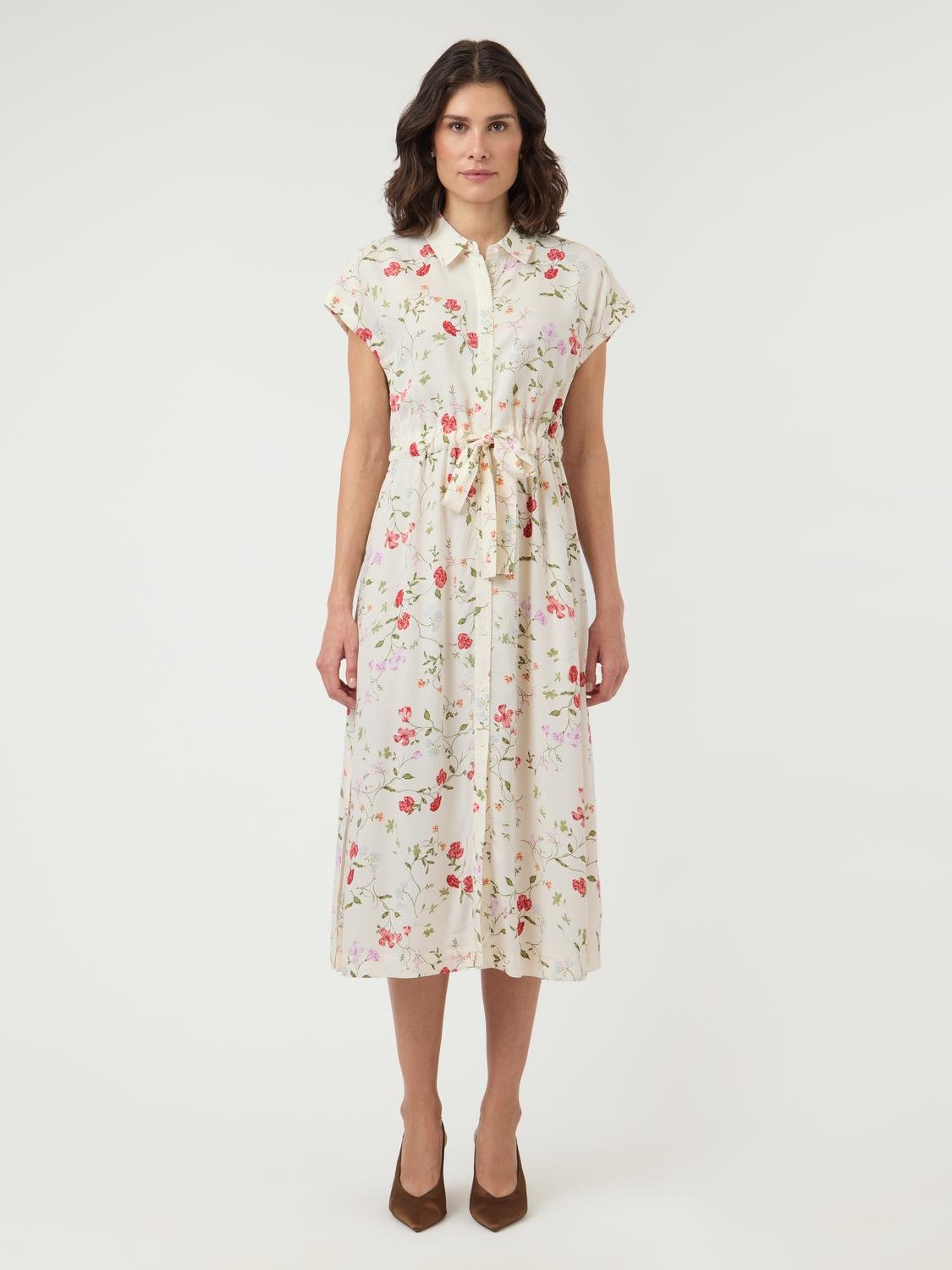YASASINA Midi Dress - Pristine - VERO MODA & VILA Bergvik