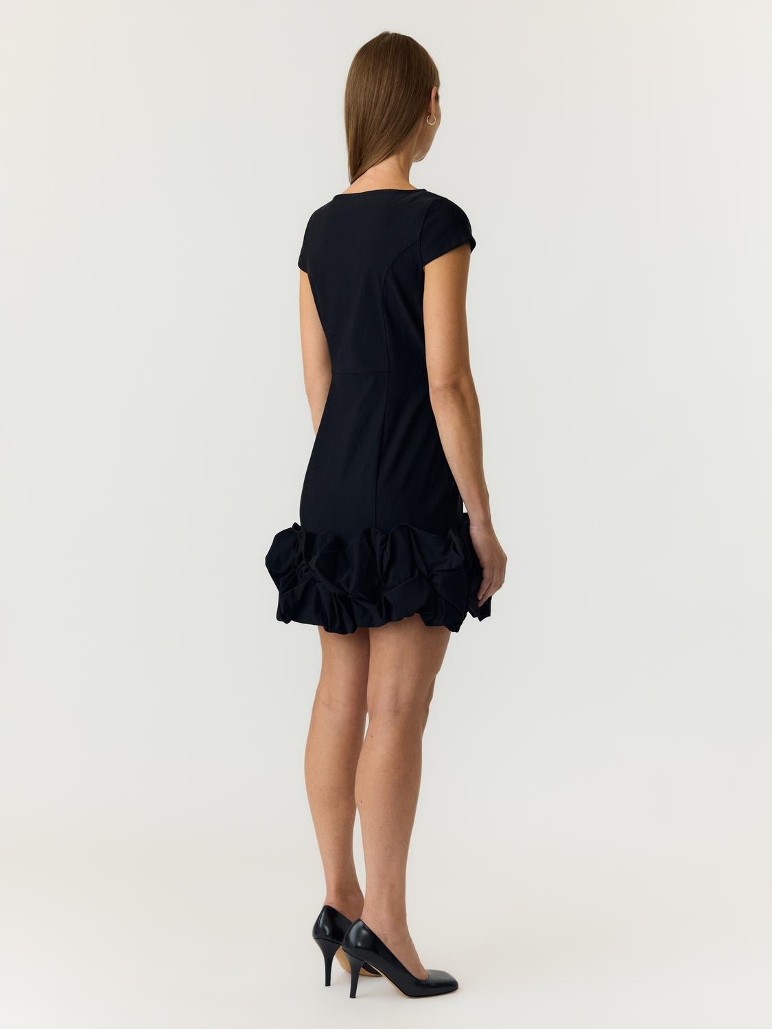 YASCARRIE Short Dress - Black - VERO MODA & VILA Bergvik