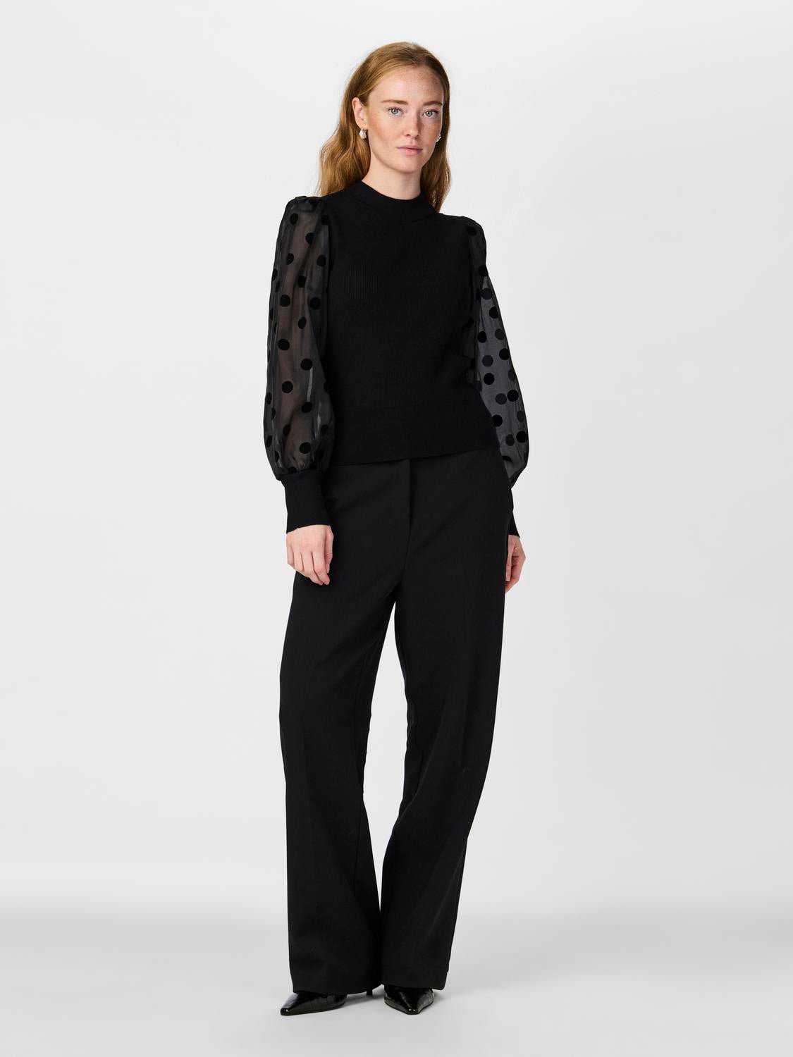 YASDOTME Pullover - Black - VERO MODA & VILA Bergvik