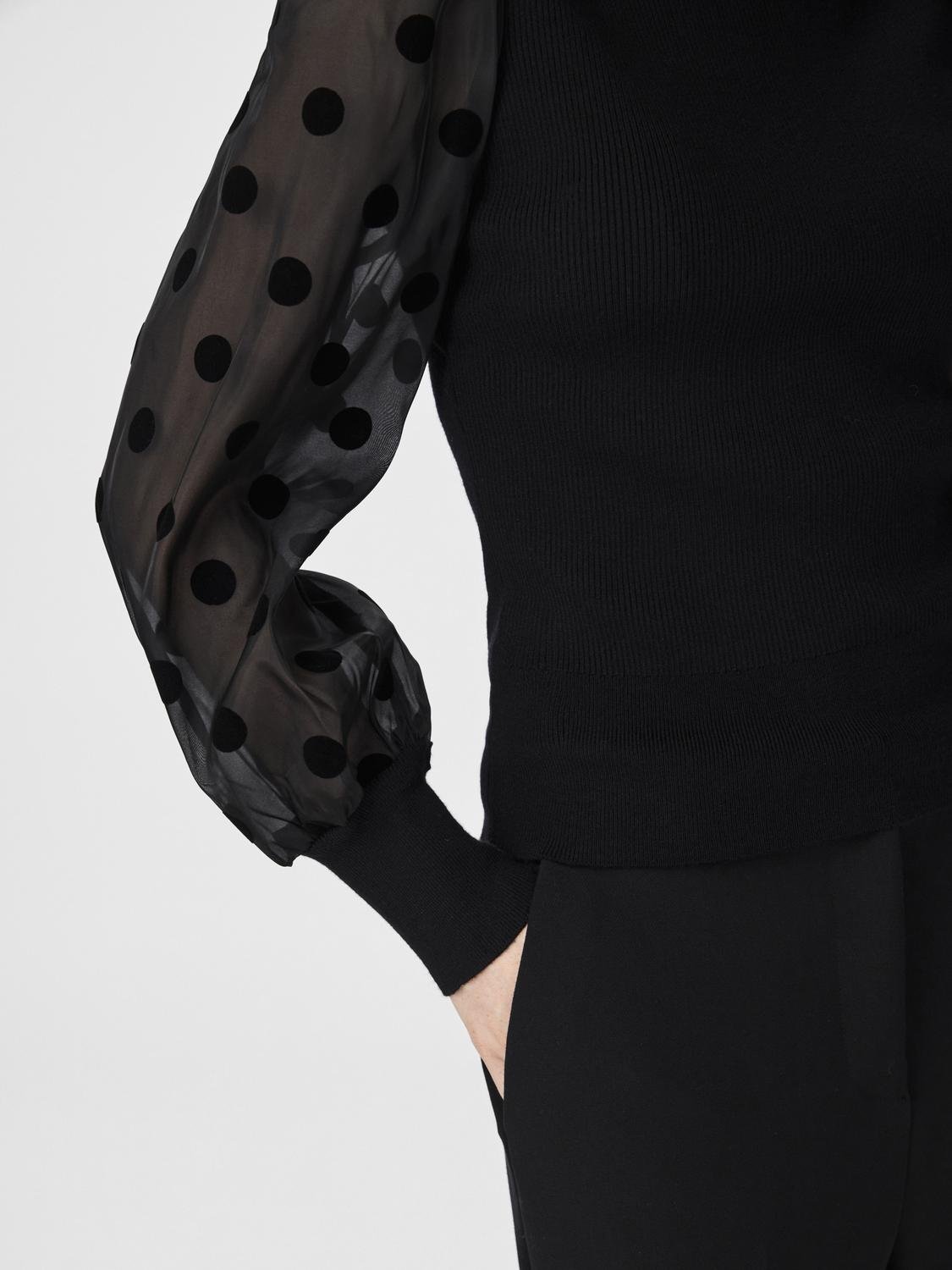 YASDOTME Pullover - Black - VERO MODA & VILA Bergvik