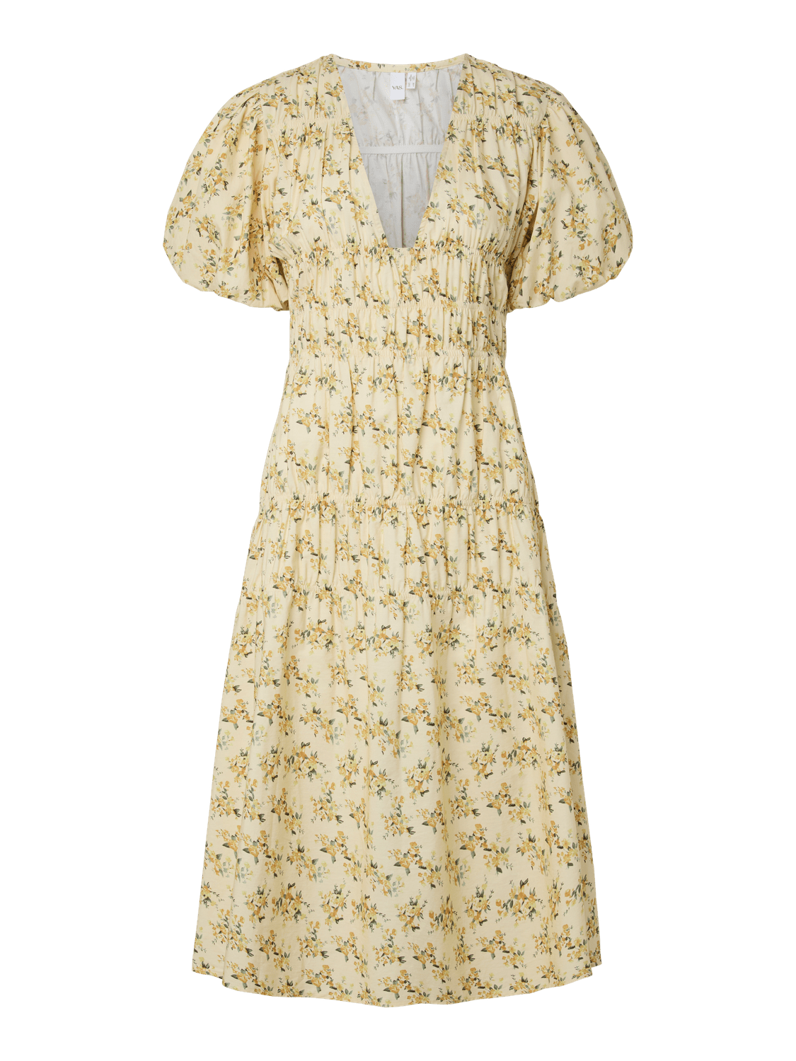 YASELINA Long Dress - Anise Flower - VERO MODA & VILA Bergvik