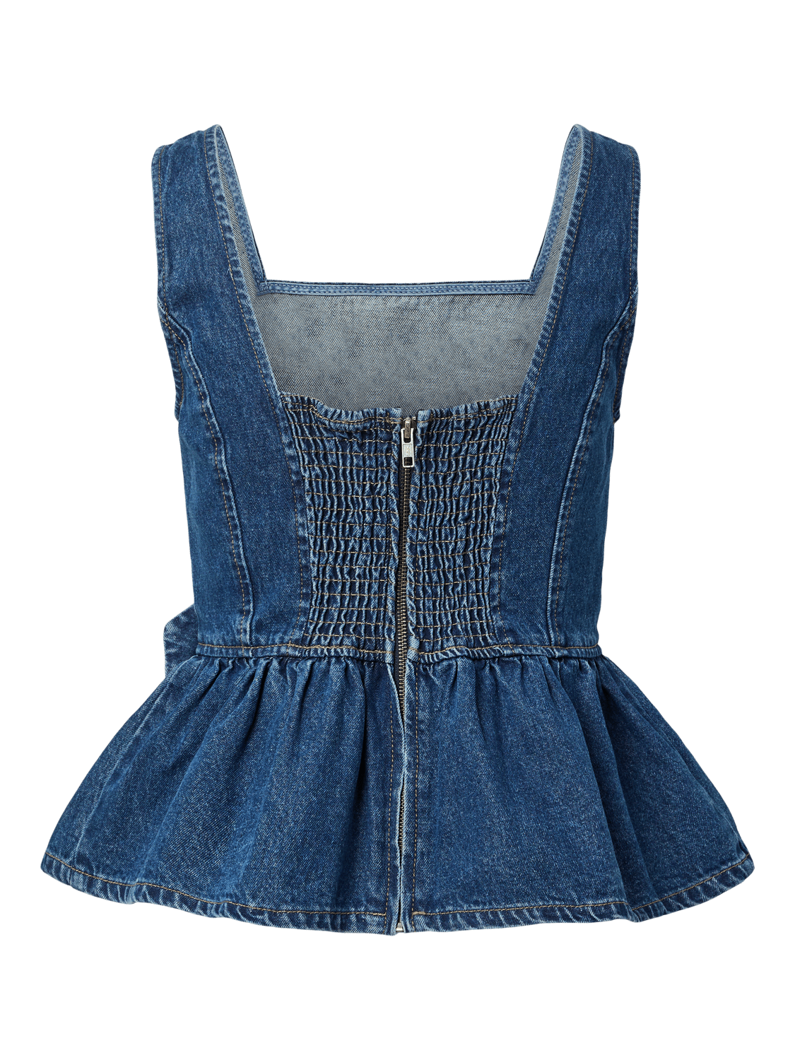 YASELSIE Top - Medium Blue Denim - VERO MODA & VILA Bergvik
