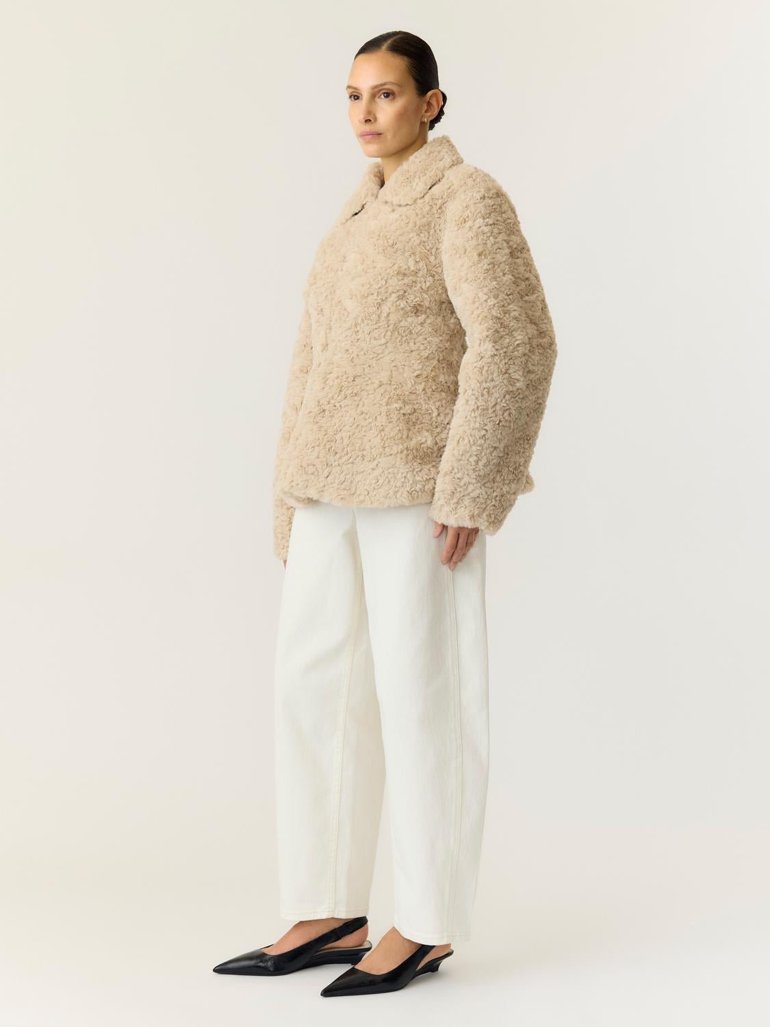 YASFURMA Jacket - Oxford Tan - VERO MODA & VILA Bergvik