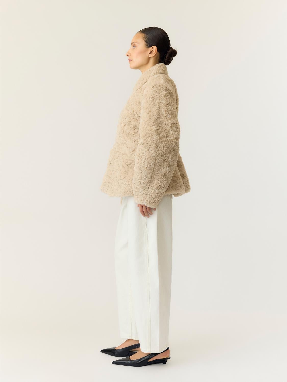 YASFURMA Jacket - Oxford Tan - VERO MODA & VILA Bergvik