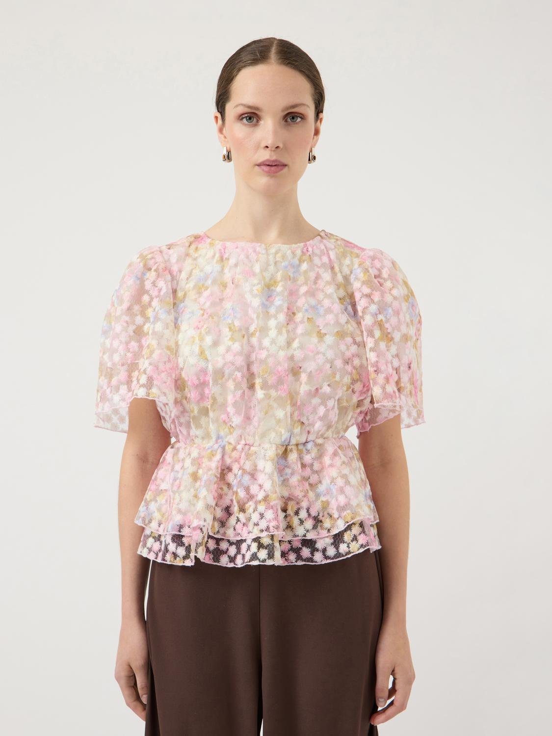 YASLEANNA Top - Pristine - VERO MODA & VILA Bergvik