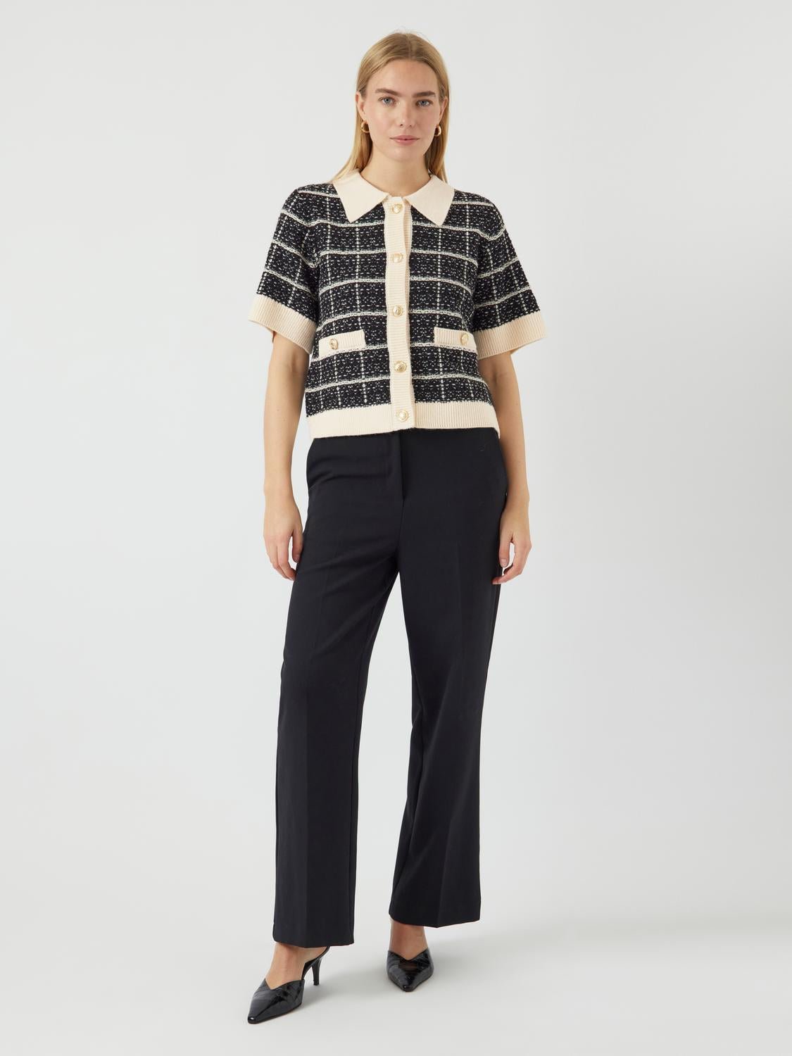 YASLIVIA Knit Cardigan - Black - VERO MODA & VILA Bergvik