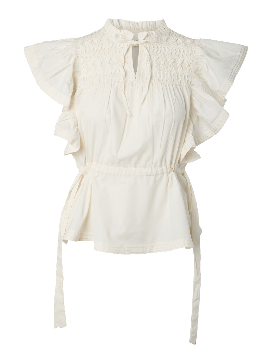YASLURA Top - Pristine - VERO MODA & VILA Bergvik