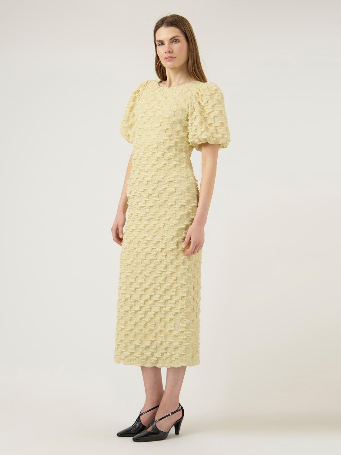 YASMIAMAJA Long Dress - Anise Flower - VERO MODA & VILA Bergvik