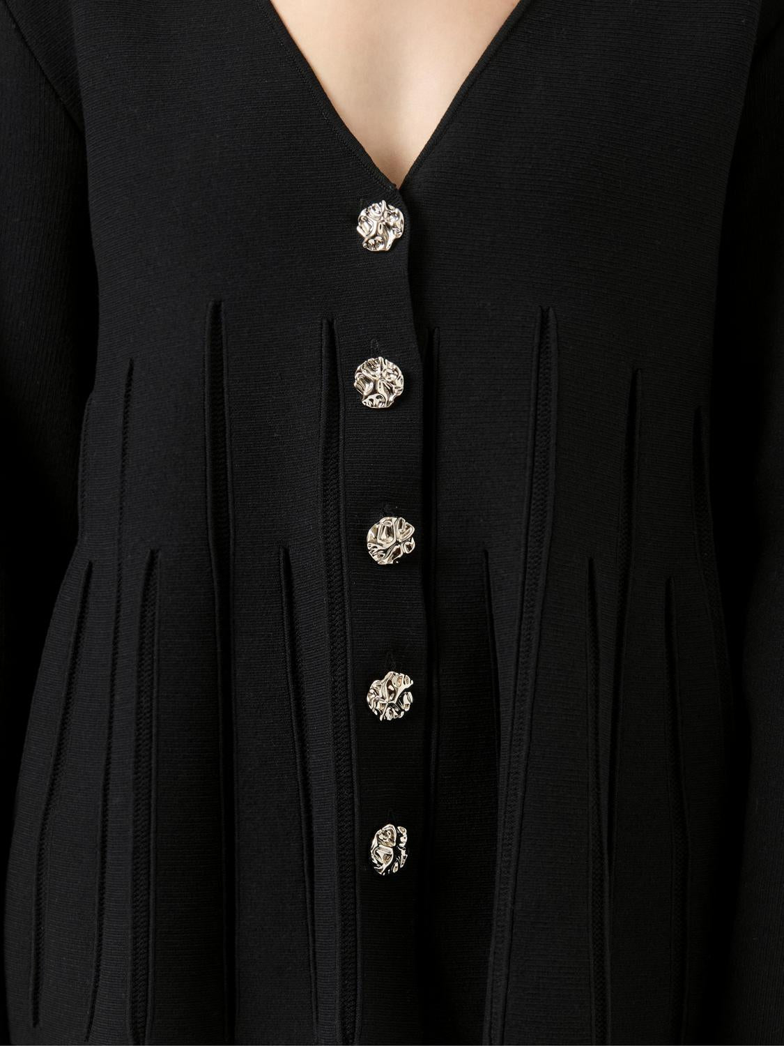 YASMIKLA Knit Cardigan - Black - VERO MODA & VILA Bergvik