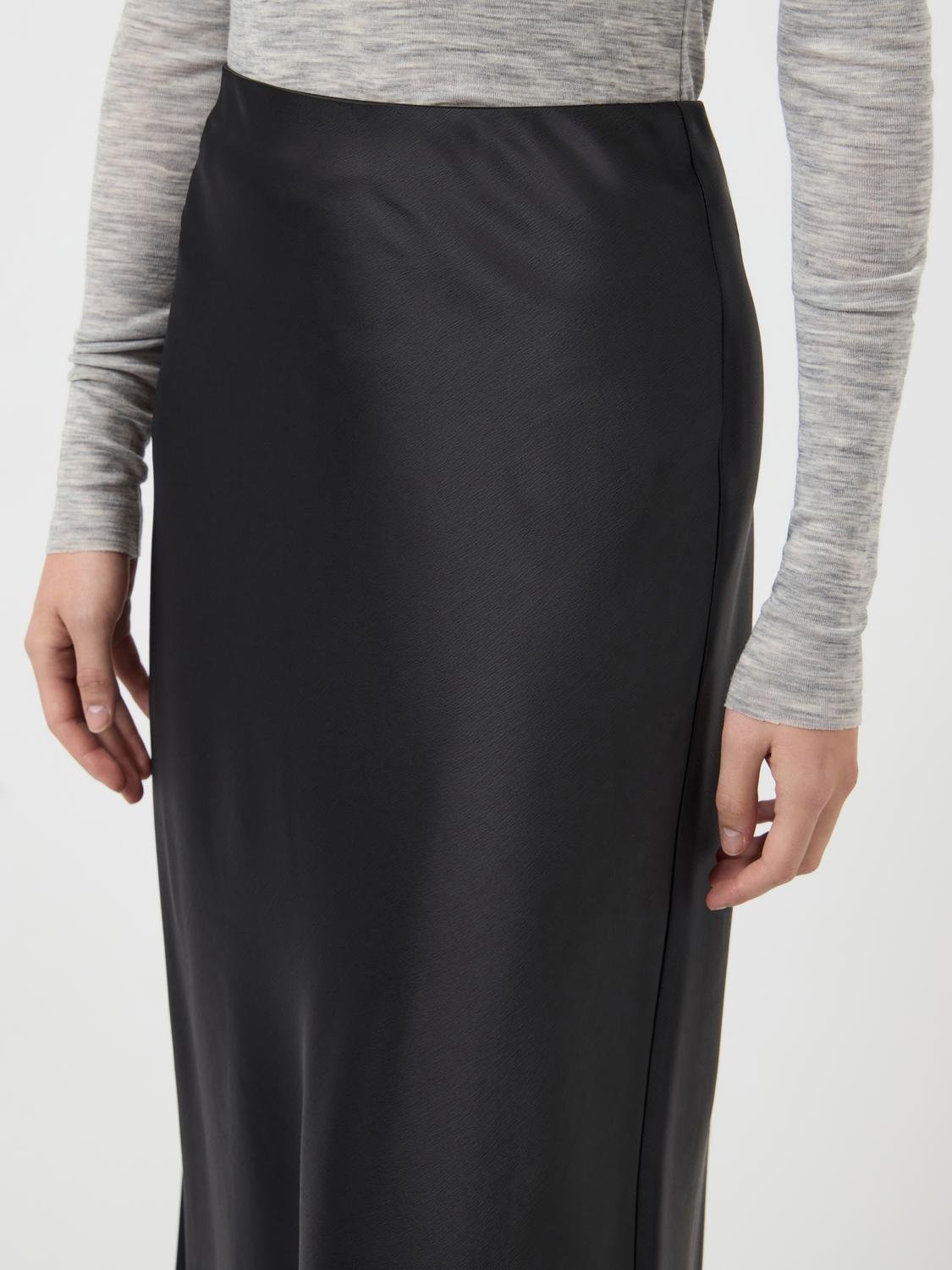 YASPELLA Long Skirt - Black - VERO MODA & VILA Bergvik