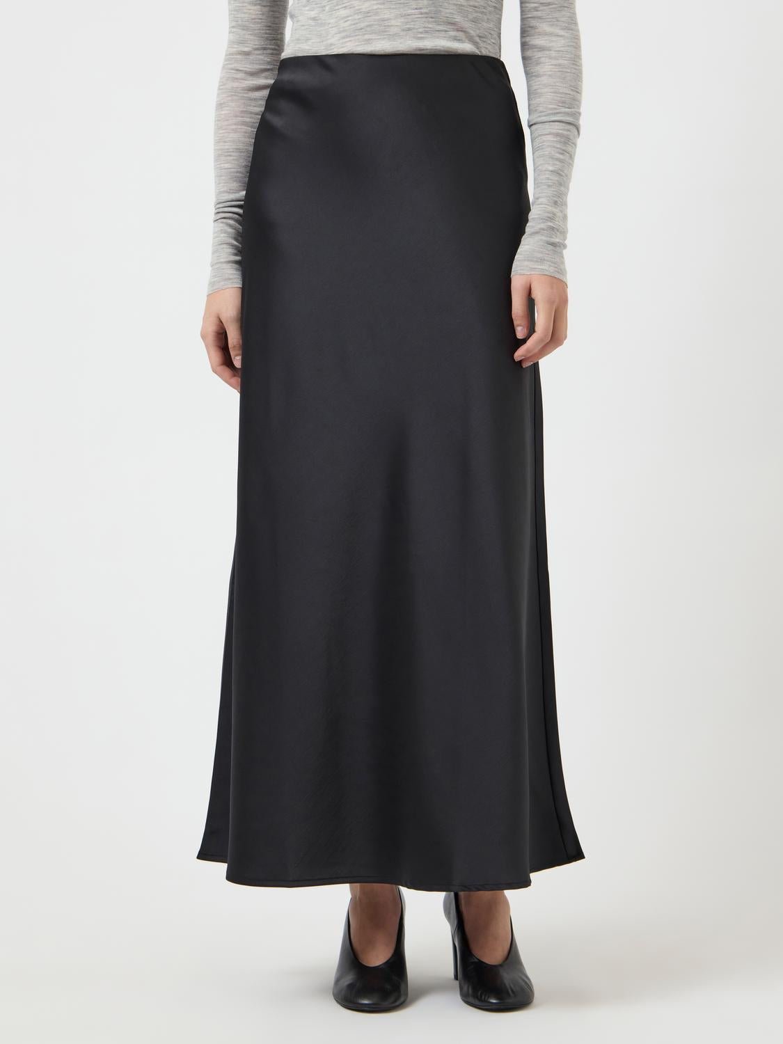 YASPELLA Long Skirt - Black - VERO MODA & VILA Bergvik