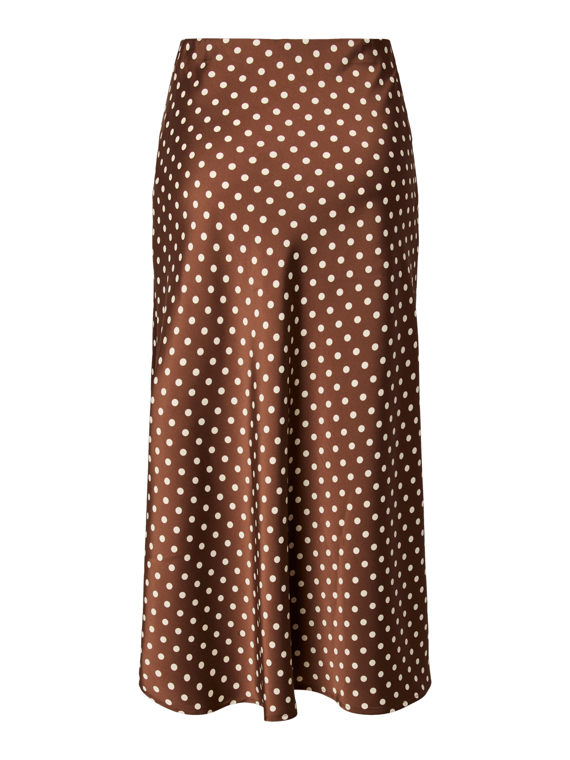 YASPELLA Midi Skirt - Pinecone - VERO MODA & VILA Bergvik