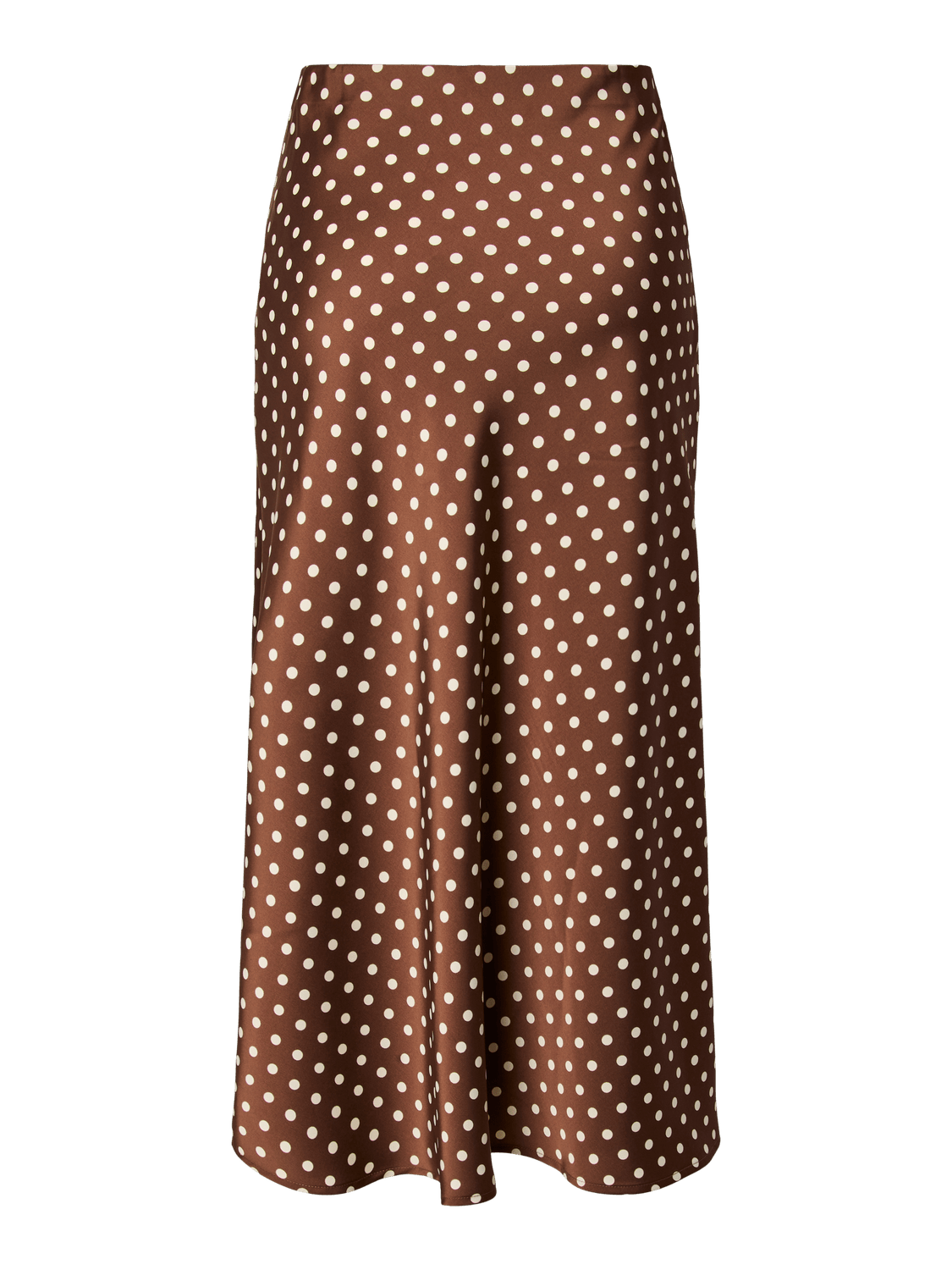 YASPELLA Midi Skirt - Pinecone - VERO MODA & VILA Bergvik