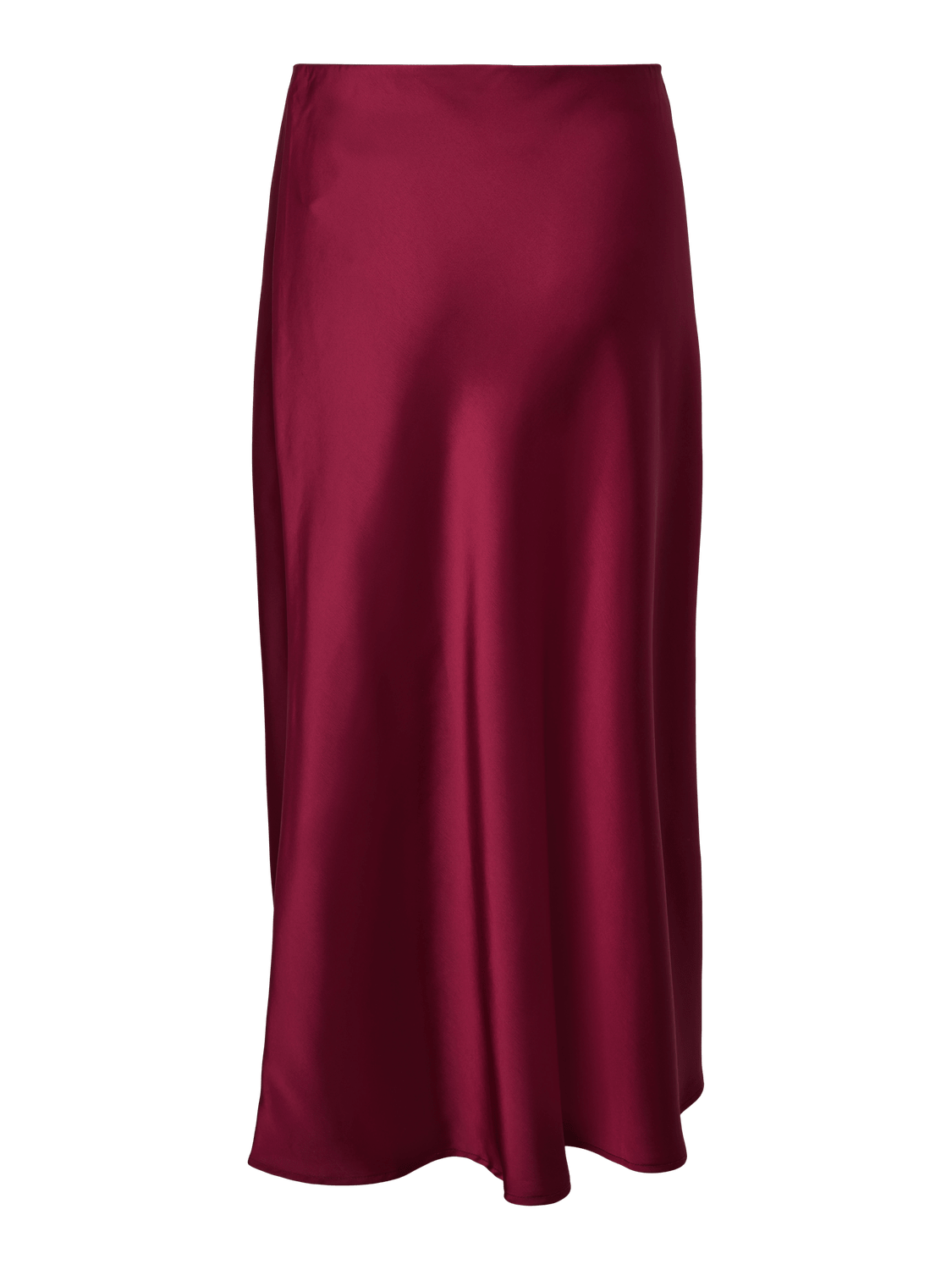 YASPELLA Midi Skirt - Rhododendron - VERO MODA & VILA Bergvik