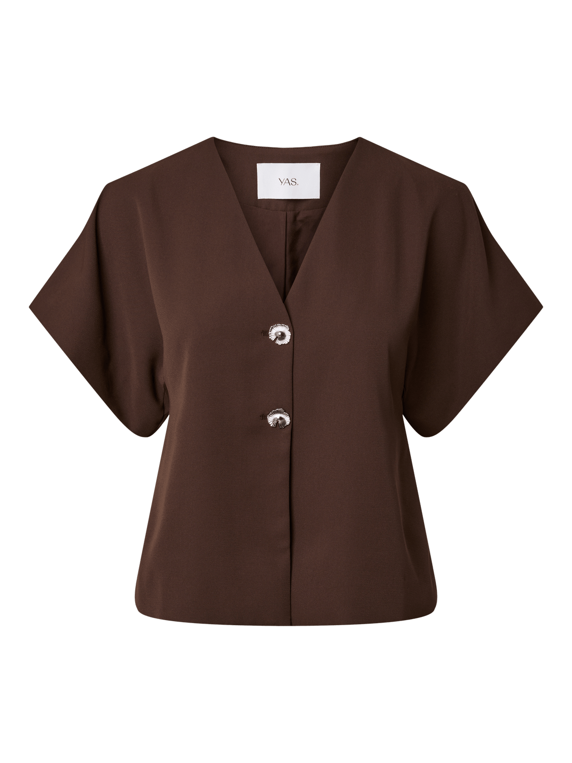 YASRANIA Top - Coffee Bean - VERO MODA & VILA Bergvik