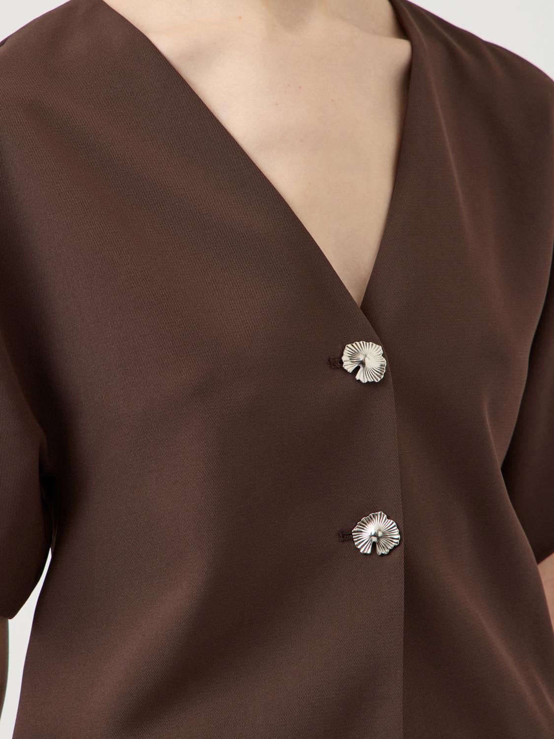 YASRANIA Top - Coffee Bean - VERO MODA & VILA Bergvik