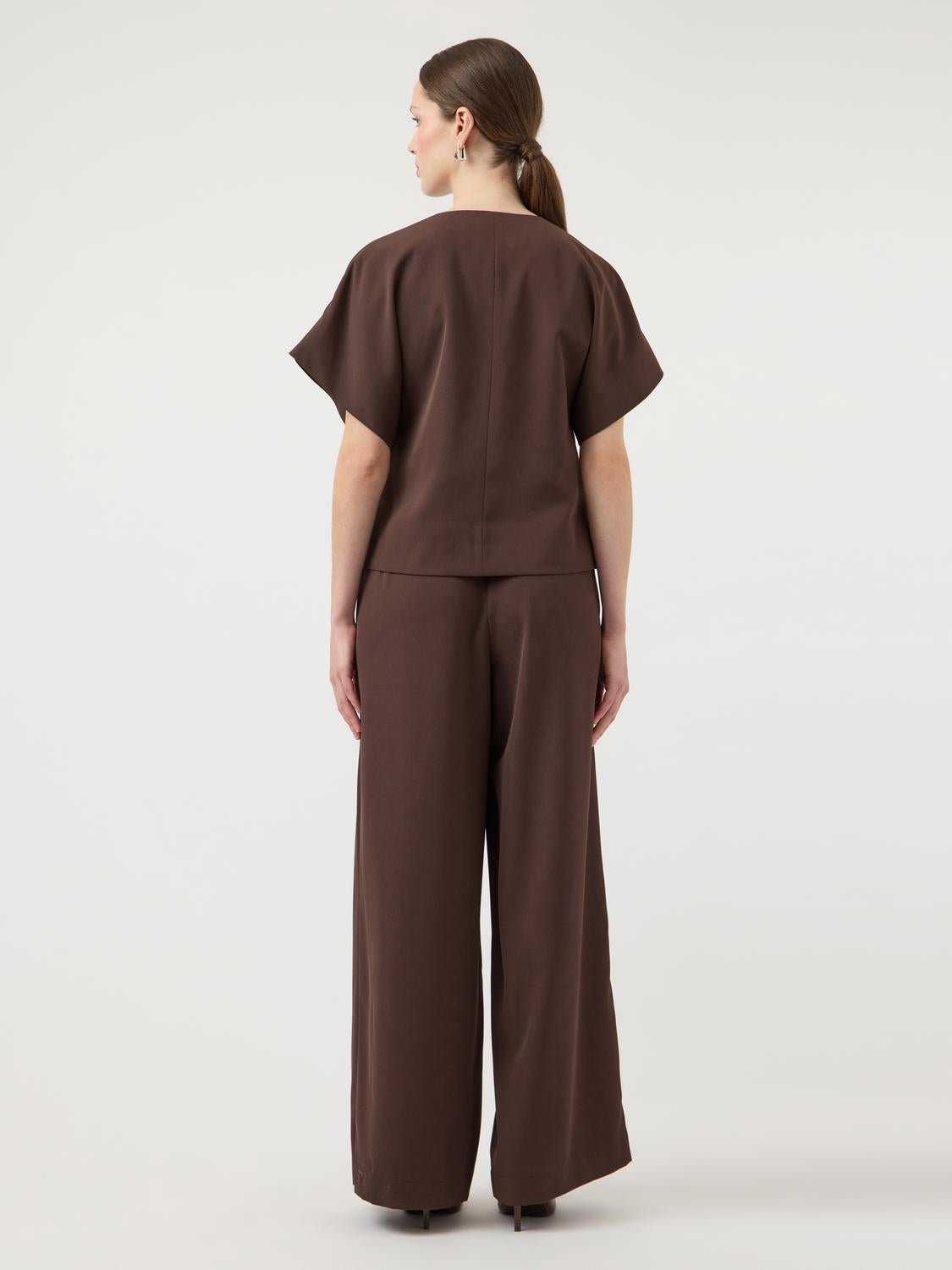 YASRANIA Top - Coffee Bean - VERO MODA & VILA Bergvik