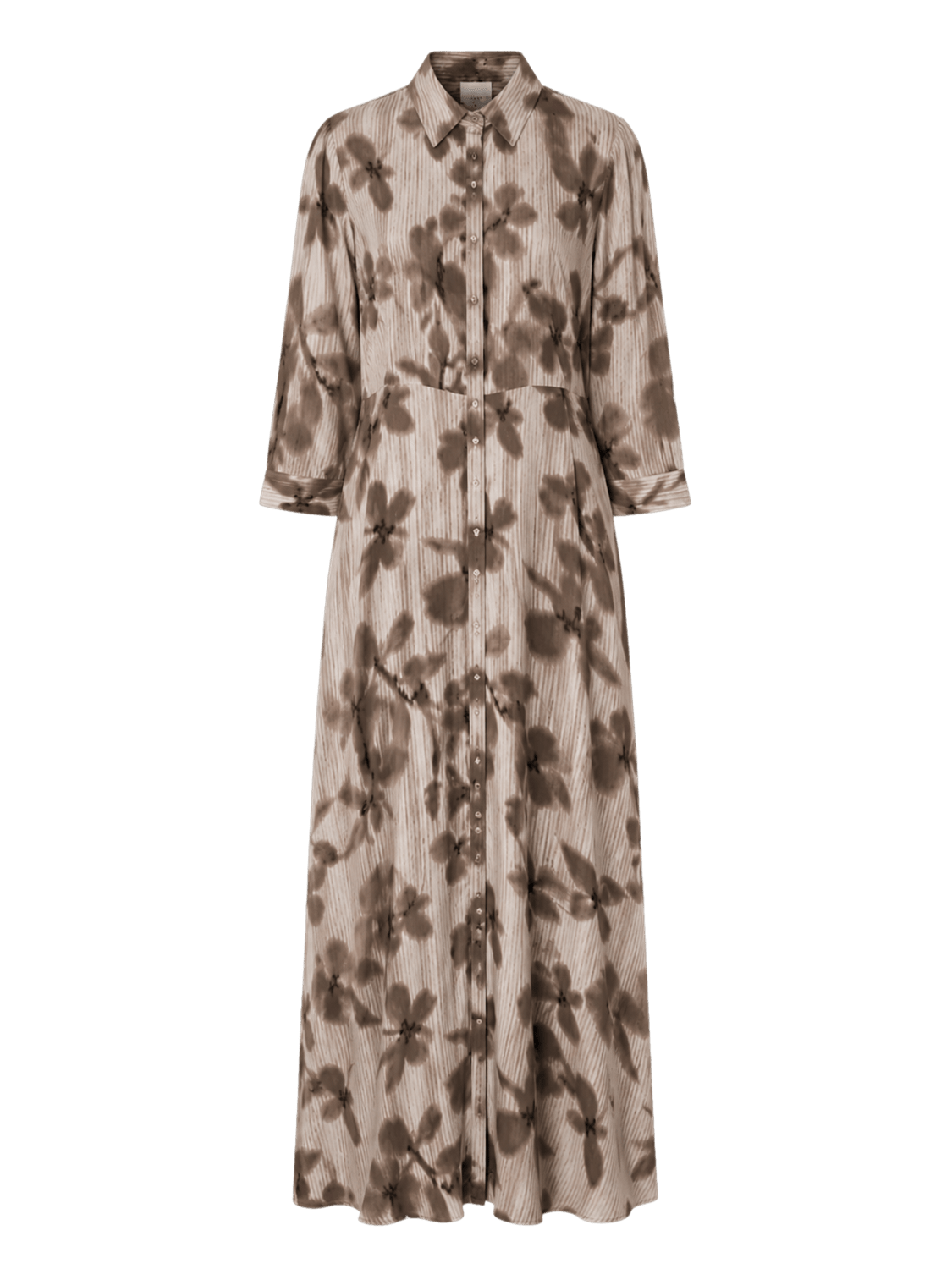 YASSAVANNA Long Dress - Chocolate Brown - VERO MODA & VILA Bergvik