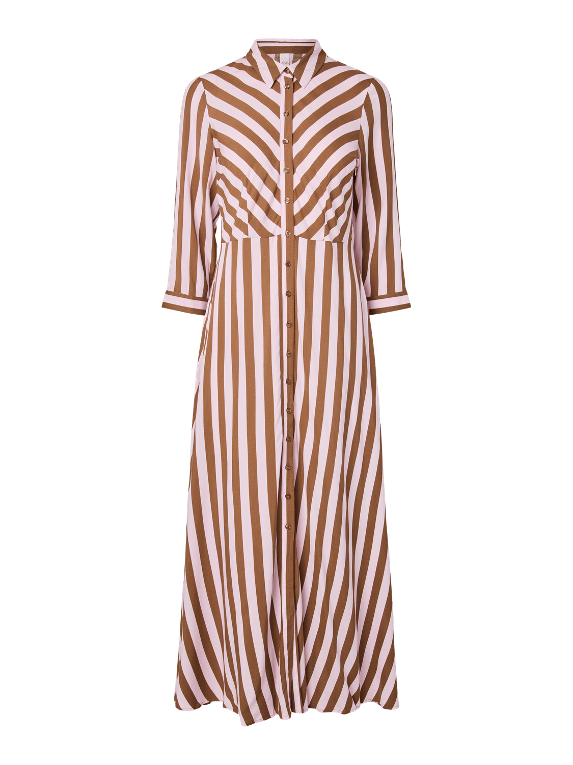 YASSAVANNA Long Dress - Pink Lady - VERO MODA & VILA Bergvik