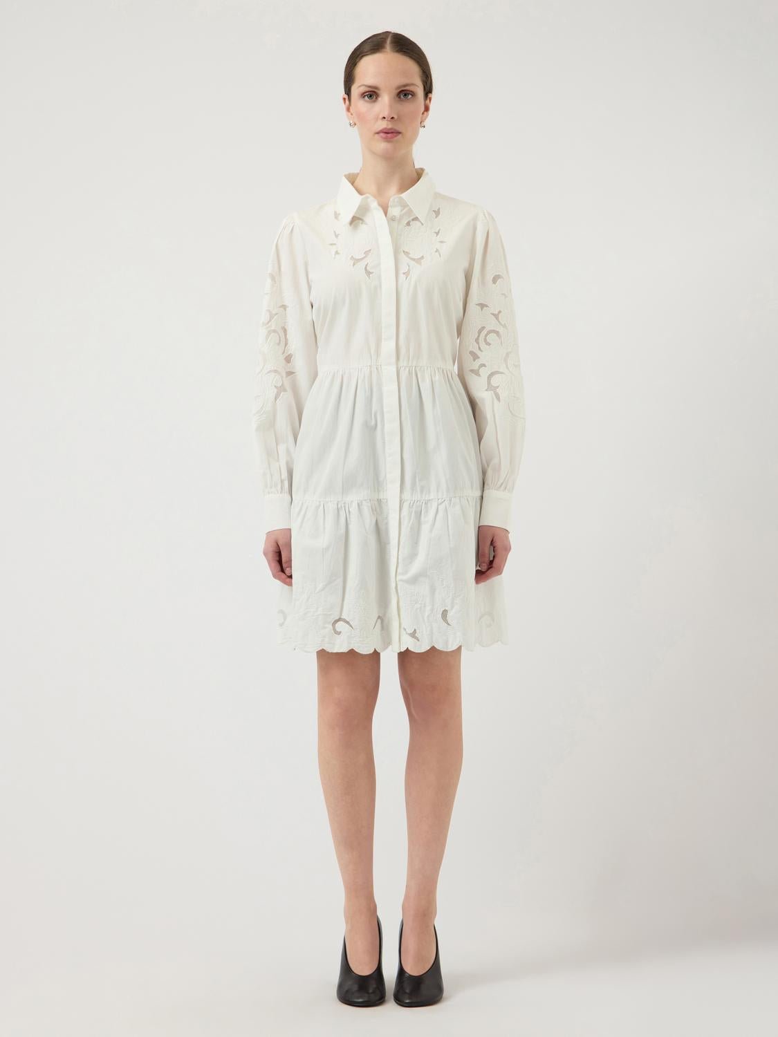 YASZIMIA Short Dress - Star White - VERO MODA & VILA Bergvik