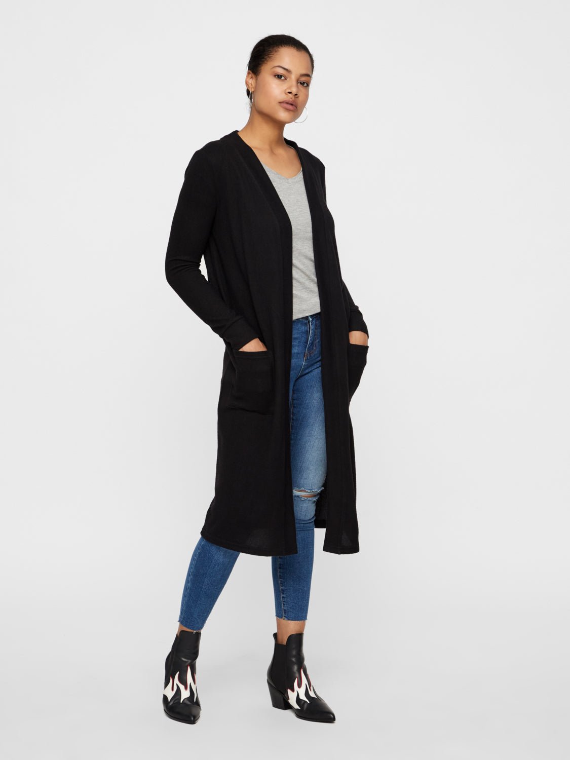 NMCITY Cardigan - Black - VERO MODA & VILA Bergvik